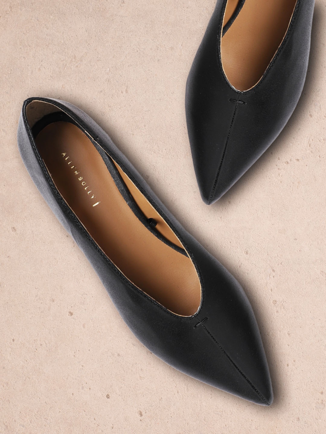 

Allen Solly Women Black Solid Pumps