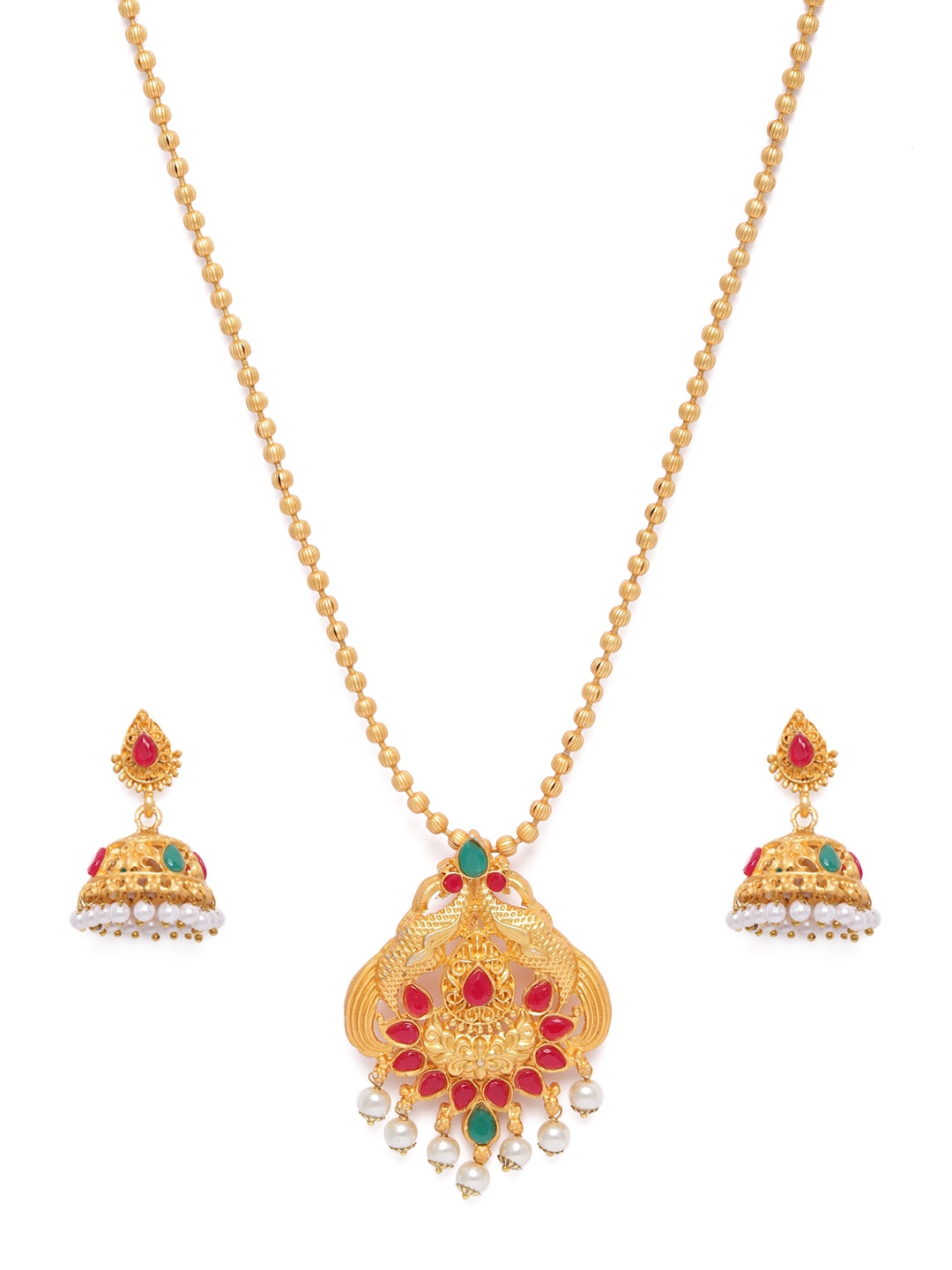 

Kord Store Gold-Plated Traditional Jewellery Set