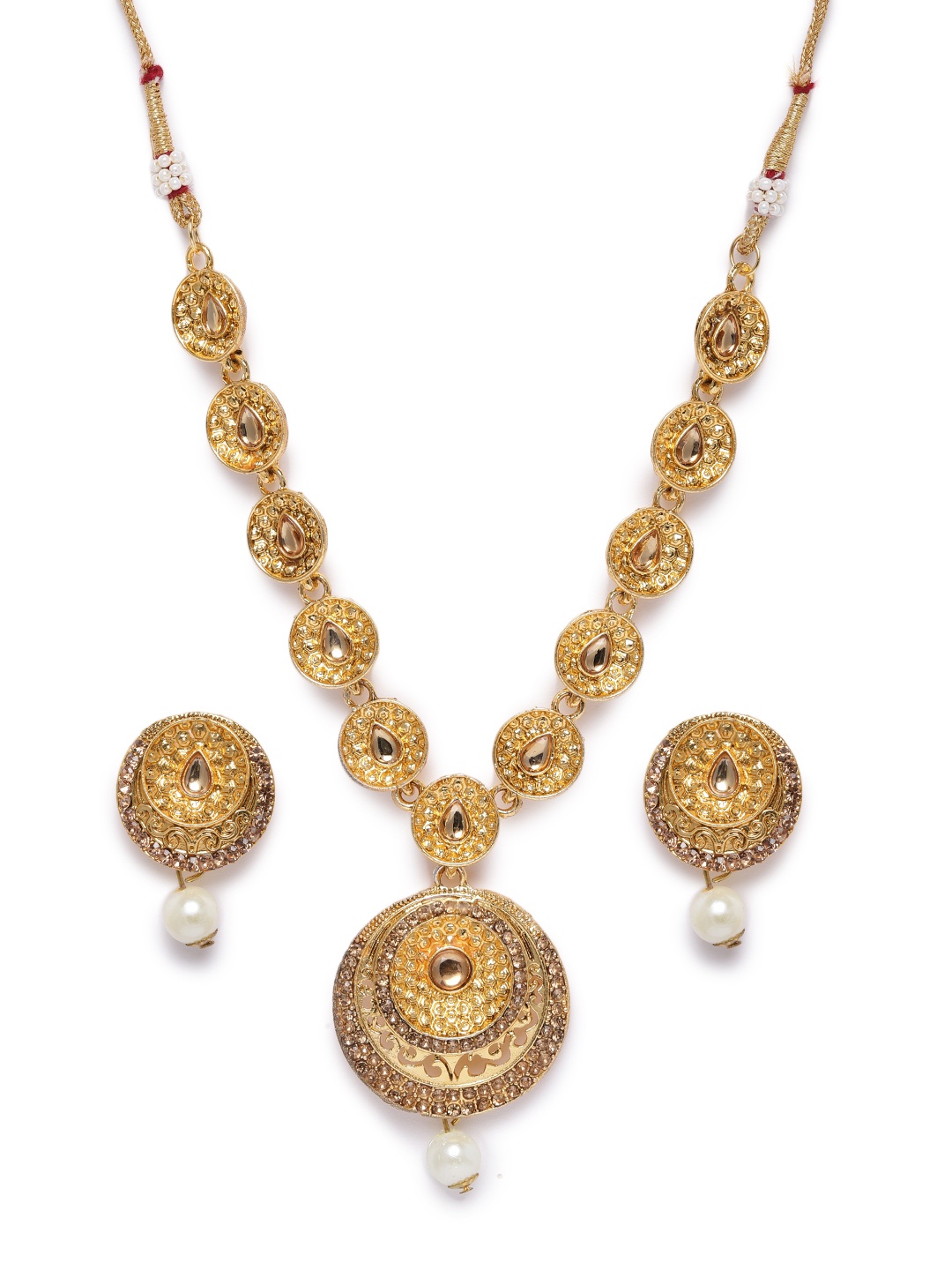 

Kord Store Gold-Plated Traditional Jewellery Set