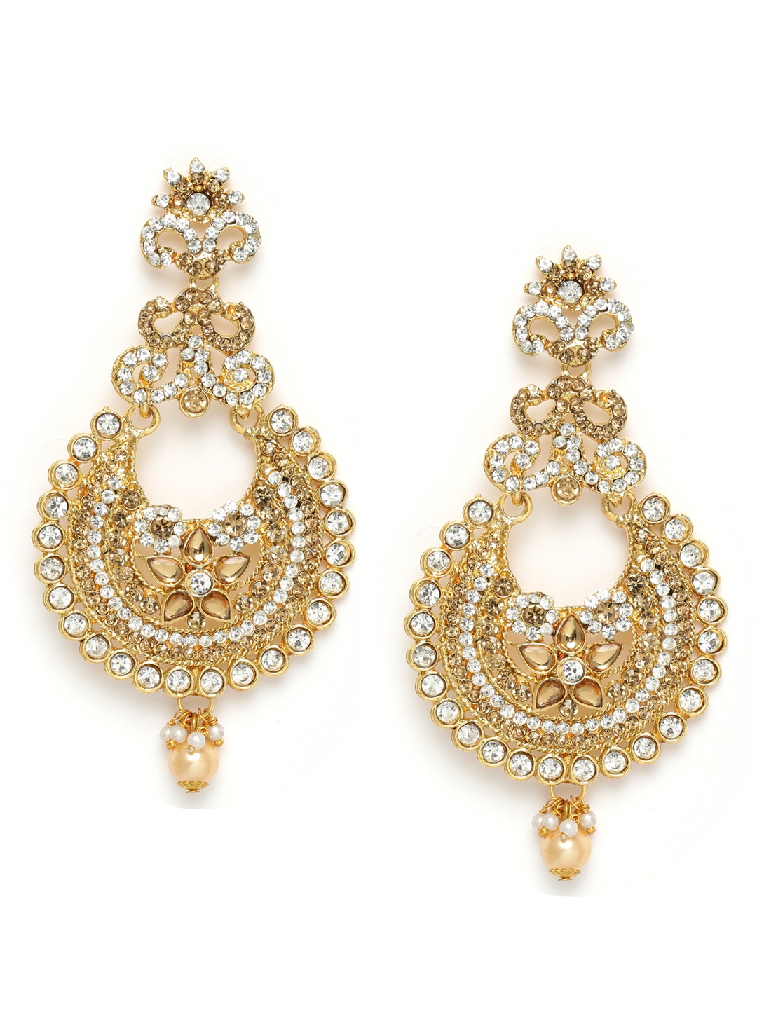 

Kord Store Gold-Plated Crescent Shaped Chandbalis