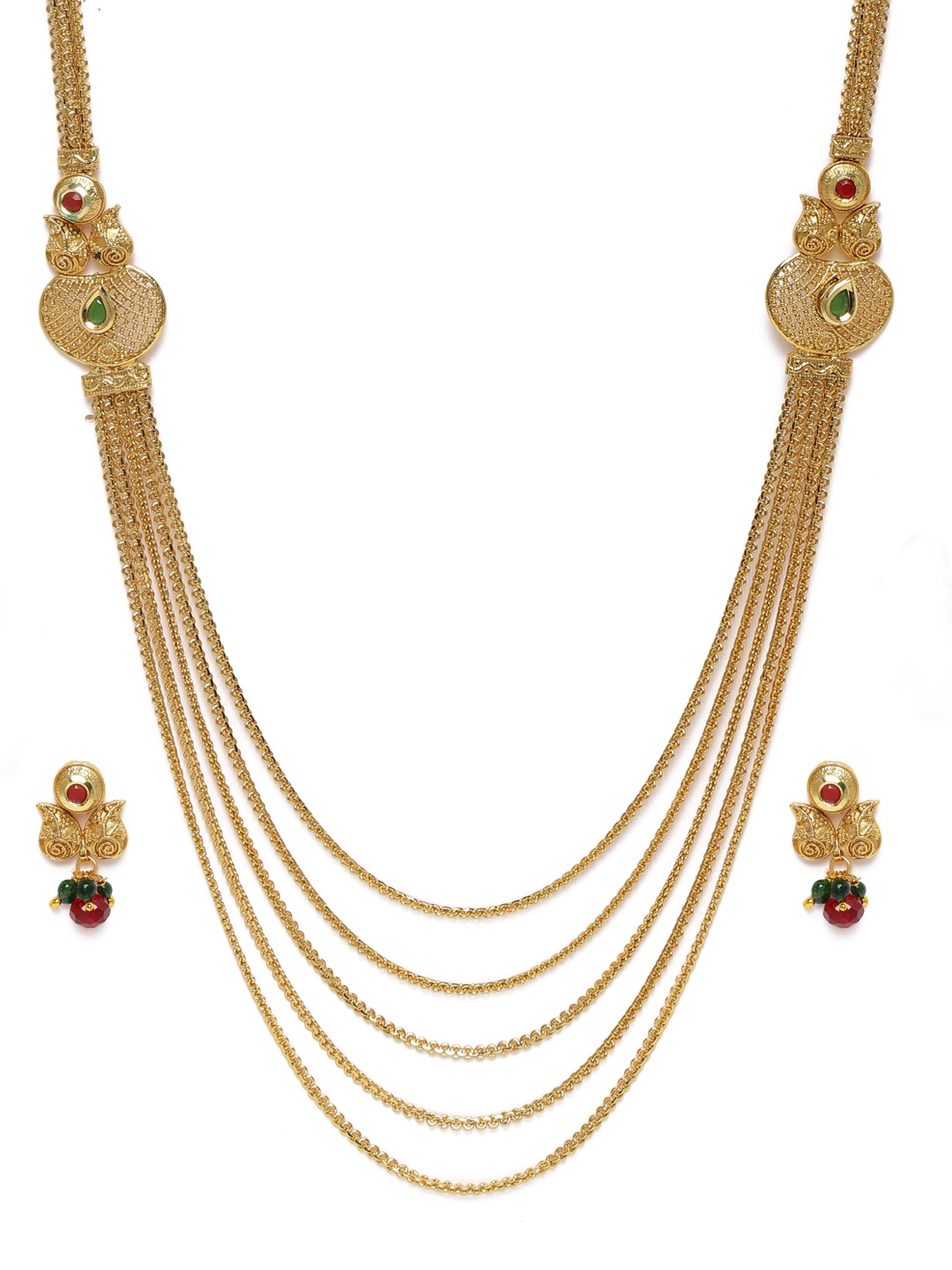 

Kord Store Gold-Plated Layered Jewellery Set