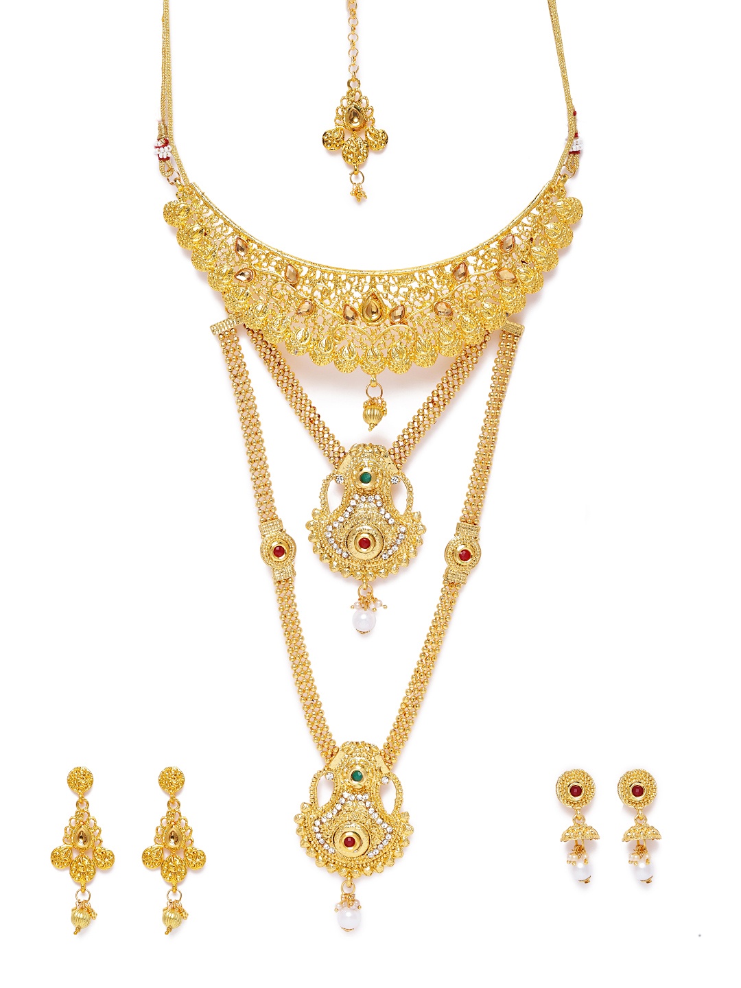 

Kord Store Gold Plated Set Of 2 Jewellery Sets
