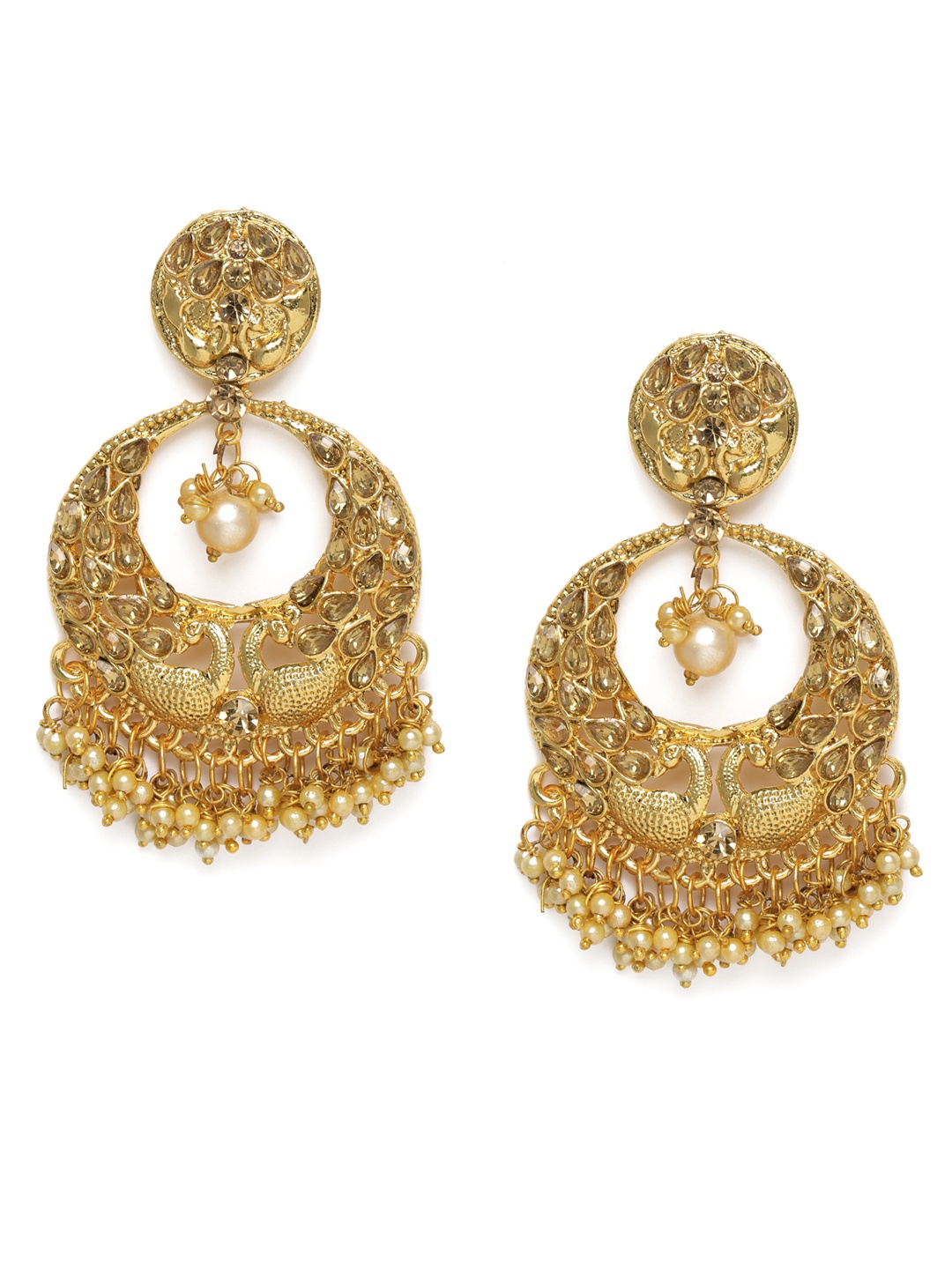 

Kord Store Gold-Plated Crescent Shaped Chandbalis