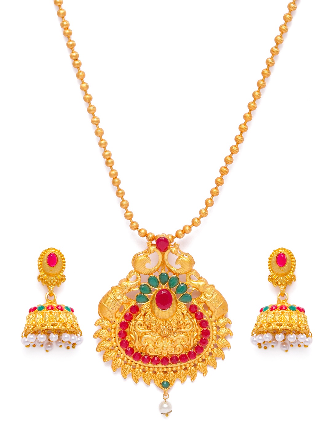 

Kord Store Gold-Plated Traditional Jewellery Set