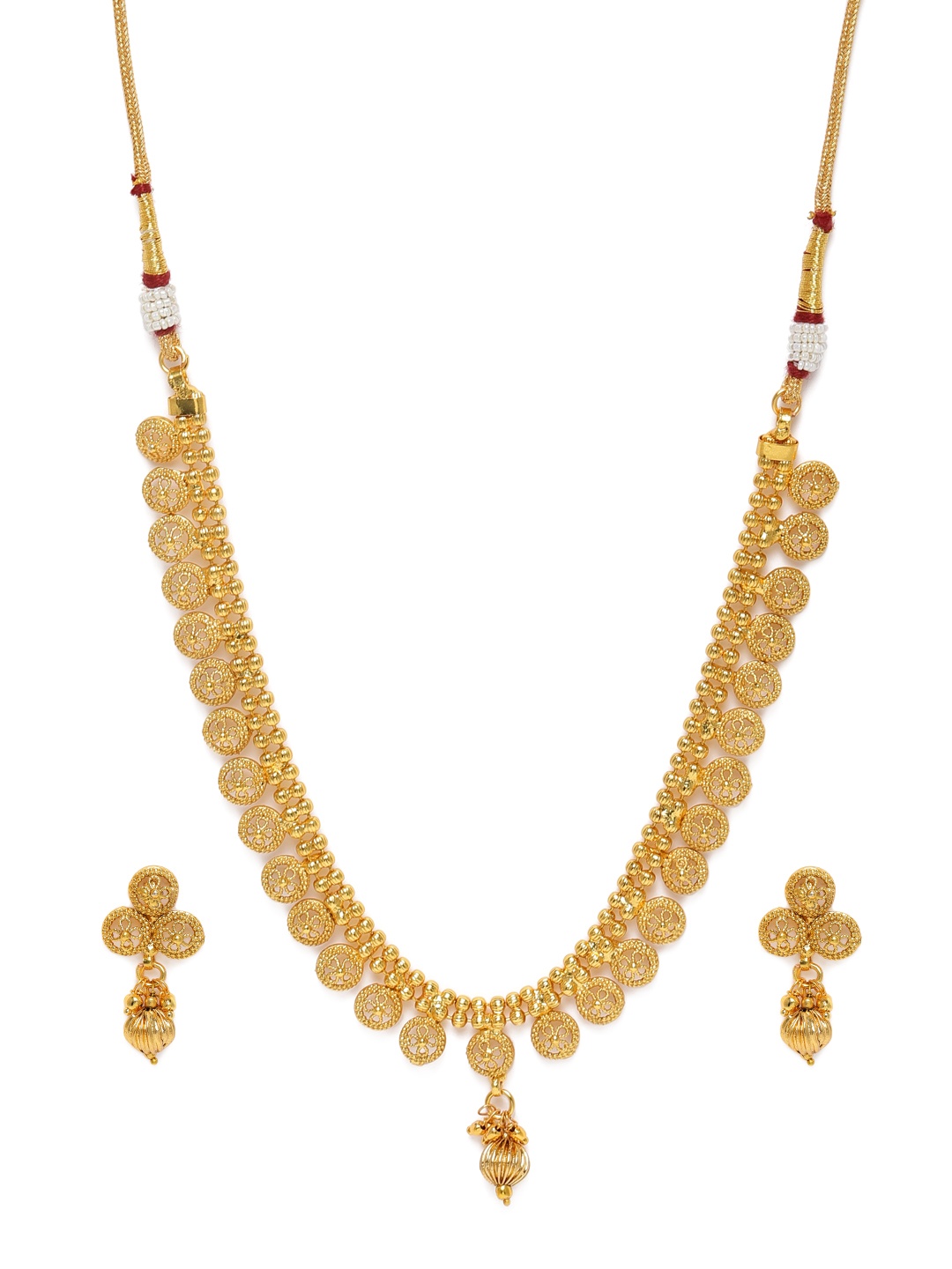 

Kord Store Gold-Plated Traditional Jewellery Set