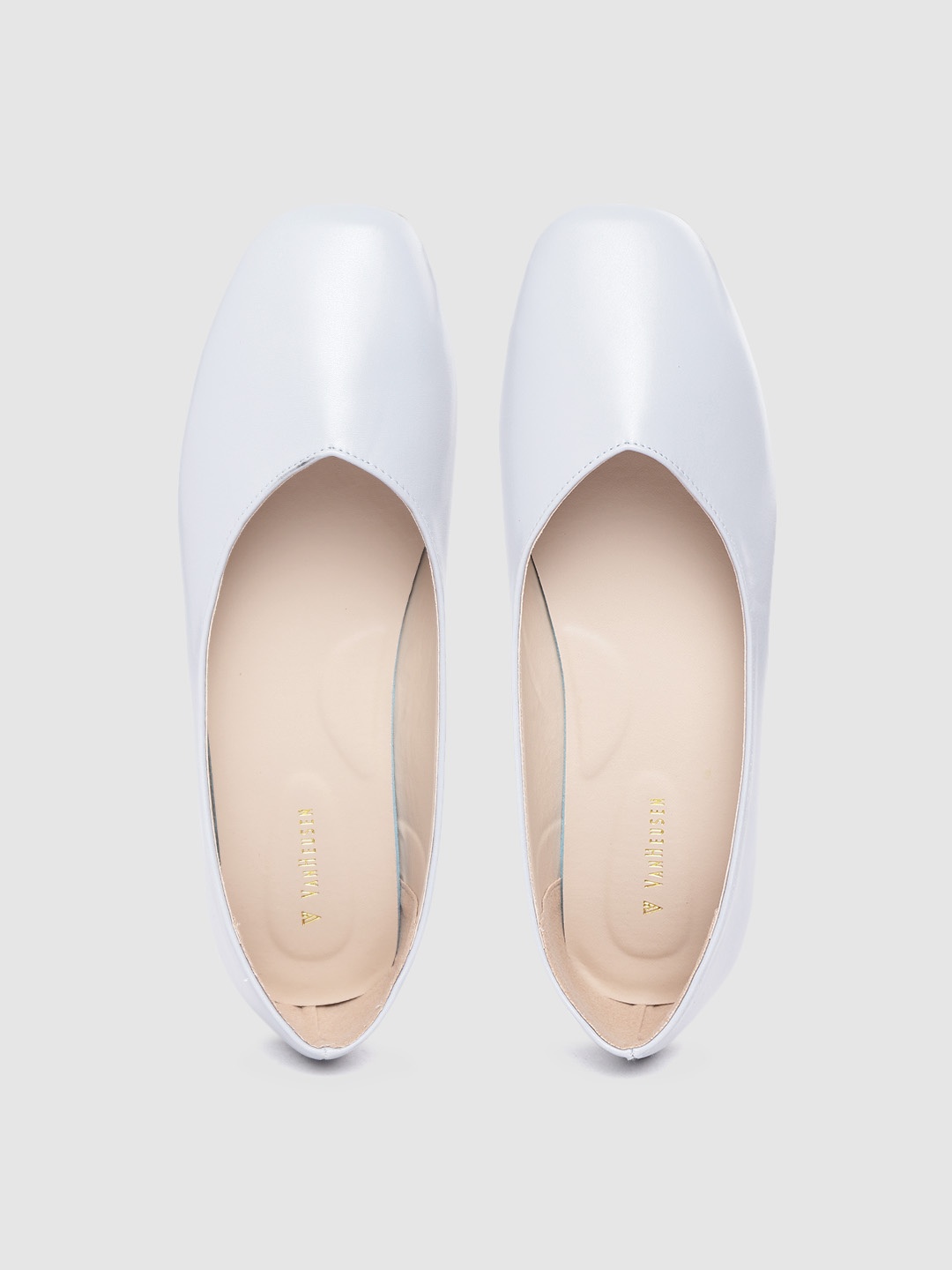 

Van Heusen Woman Light Blue Solid Ballerinas