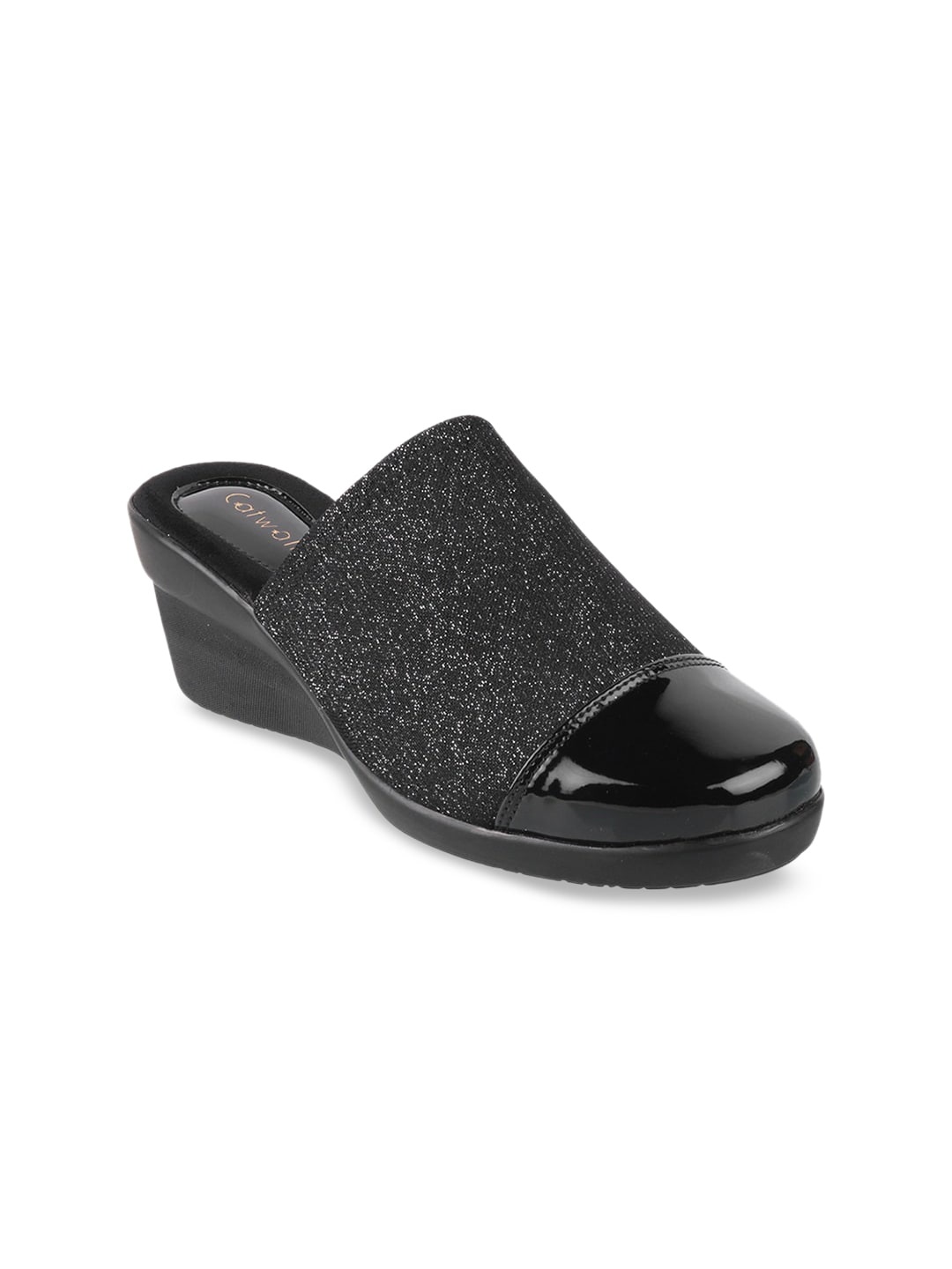 

Catwalk Women Black Embellished Mules