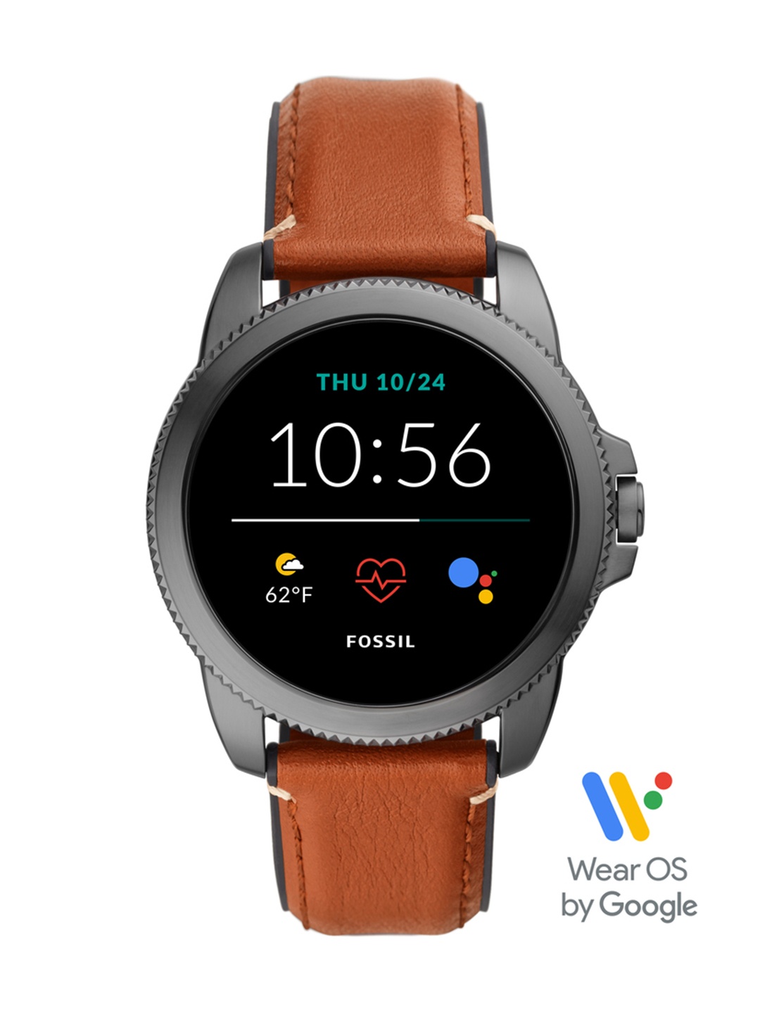 

Fossil Men Brown Gen 5E Smartwatch FTW4055