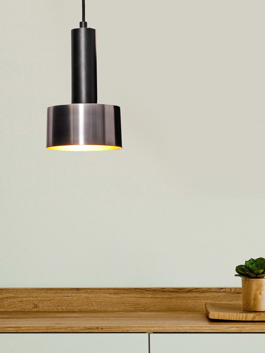 

THE LIGHT STORE Black Contemporary Hanging Light