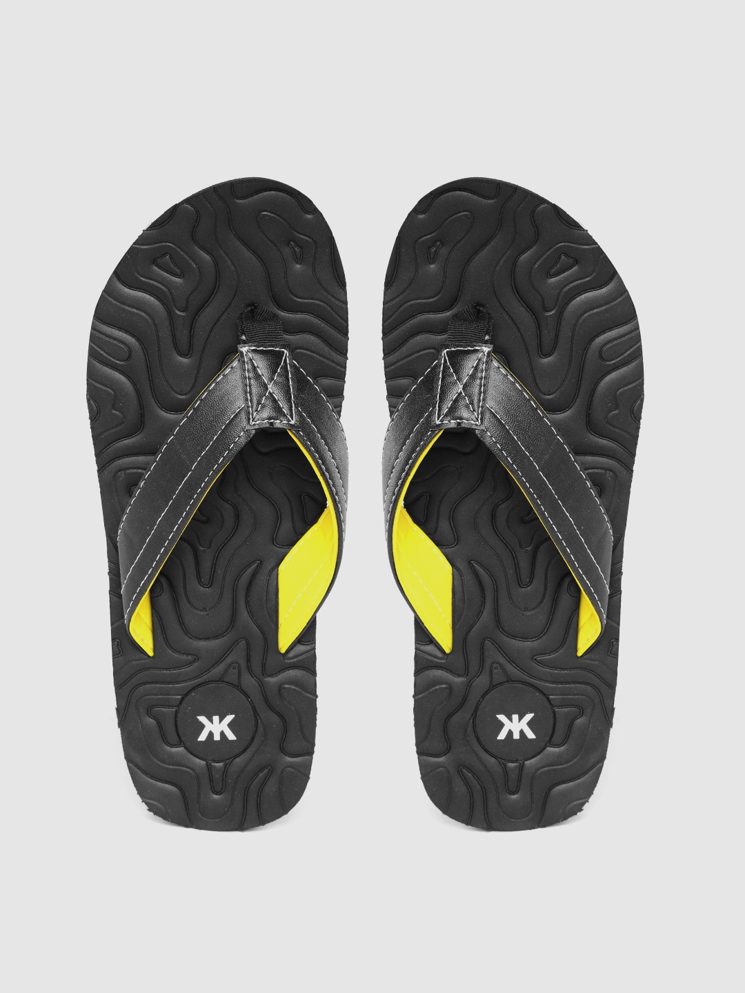

Kook N Keech Men Black Solid Thong Flip-Flops