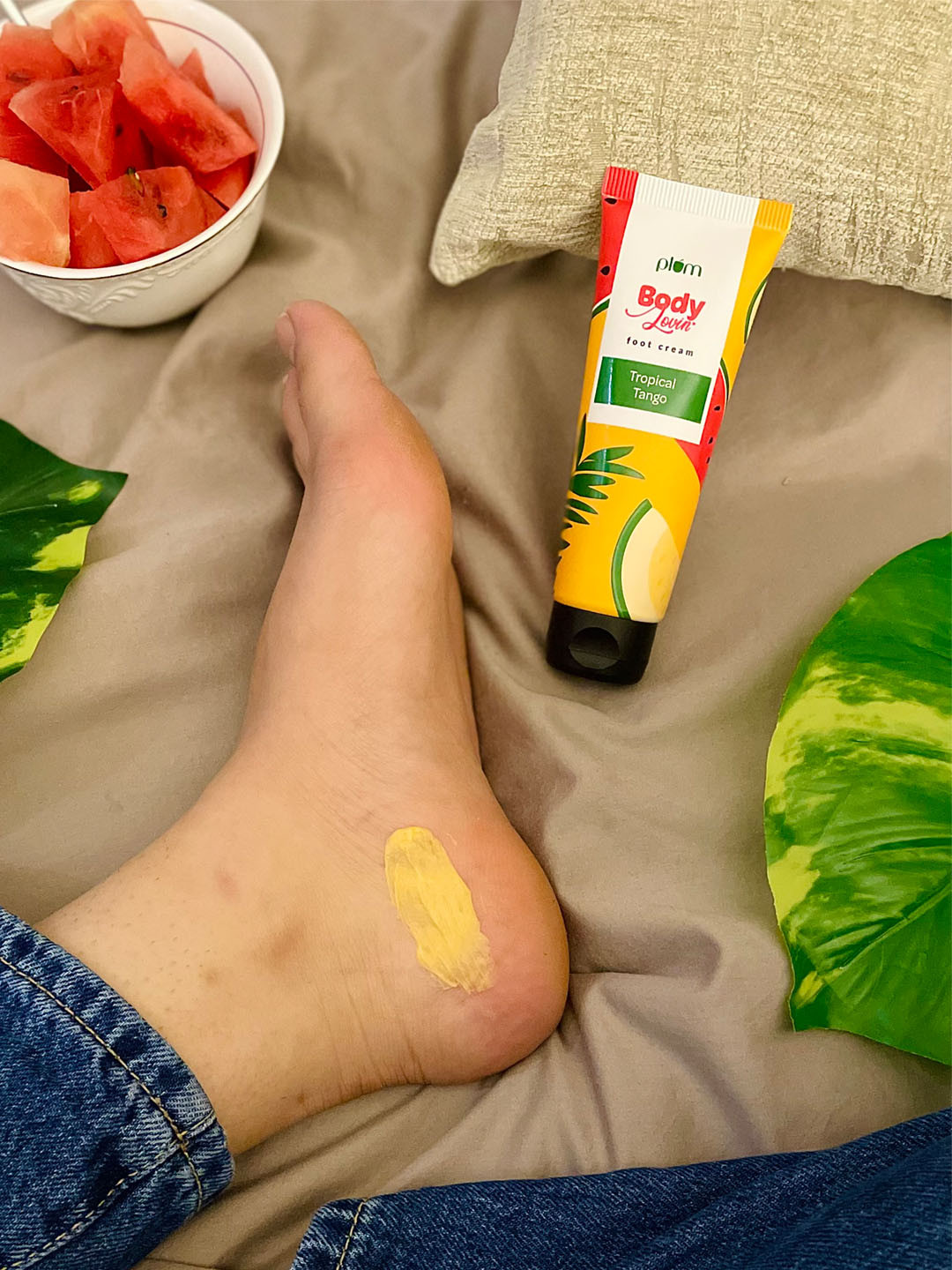 

Plum BodyLovin' Tropical Tango Foot Cream - 75 gm, Orange