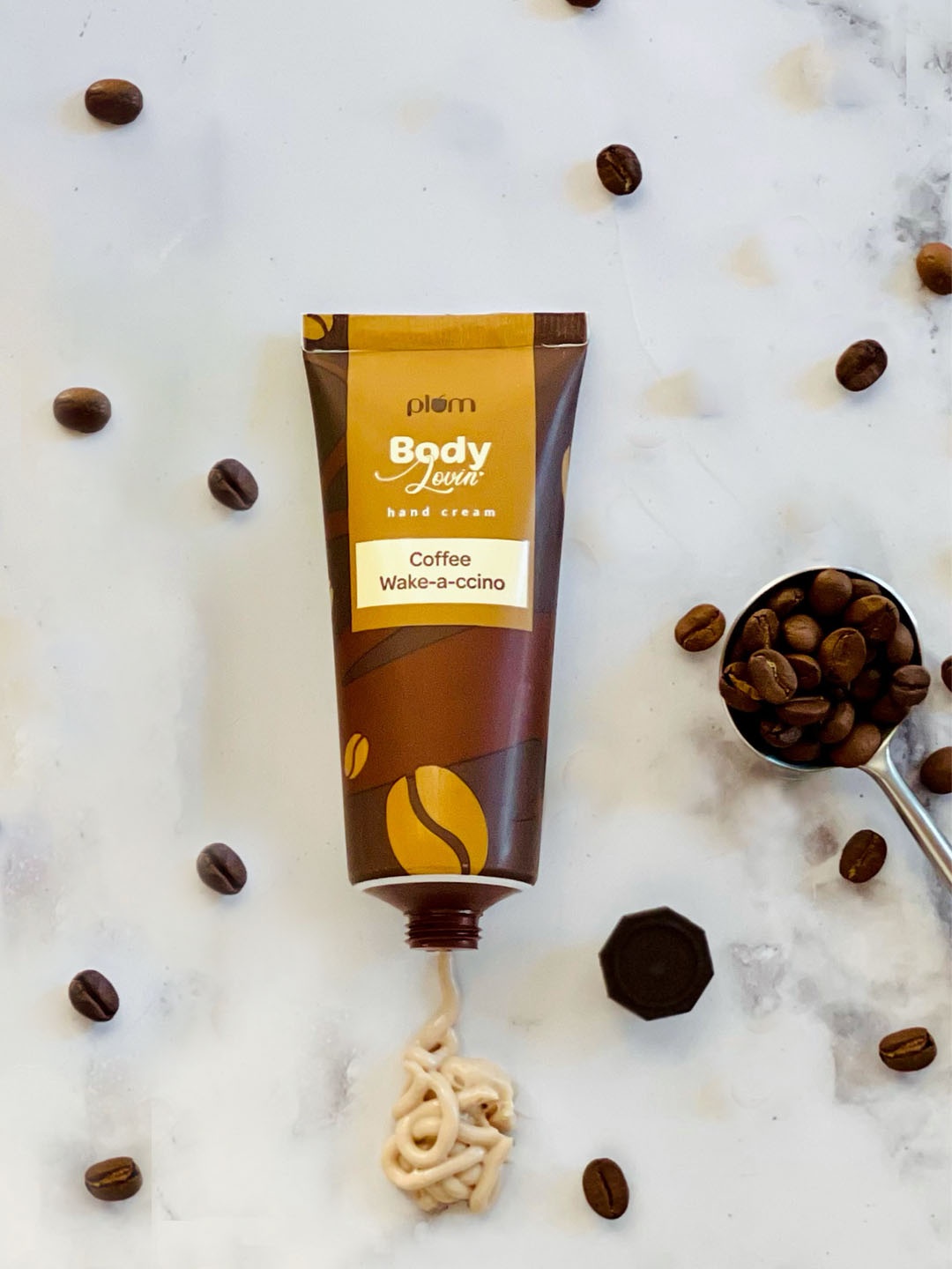 

Plum BodyLovin' Coffee Wake-a-ccino Hand Cream - 50 gm, Brown