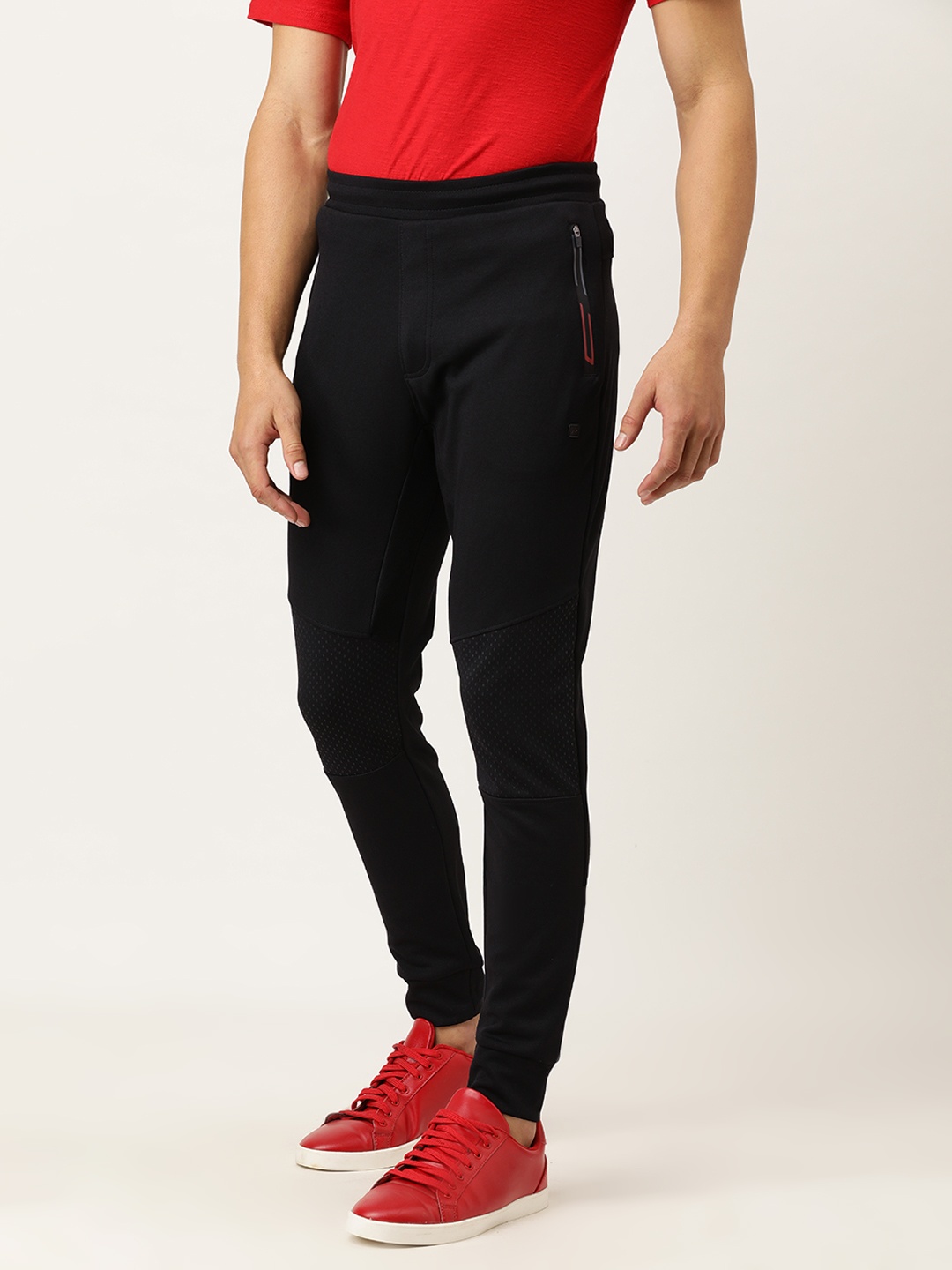 

Proline Active Men Black Straight Fit Solid Joggers