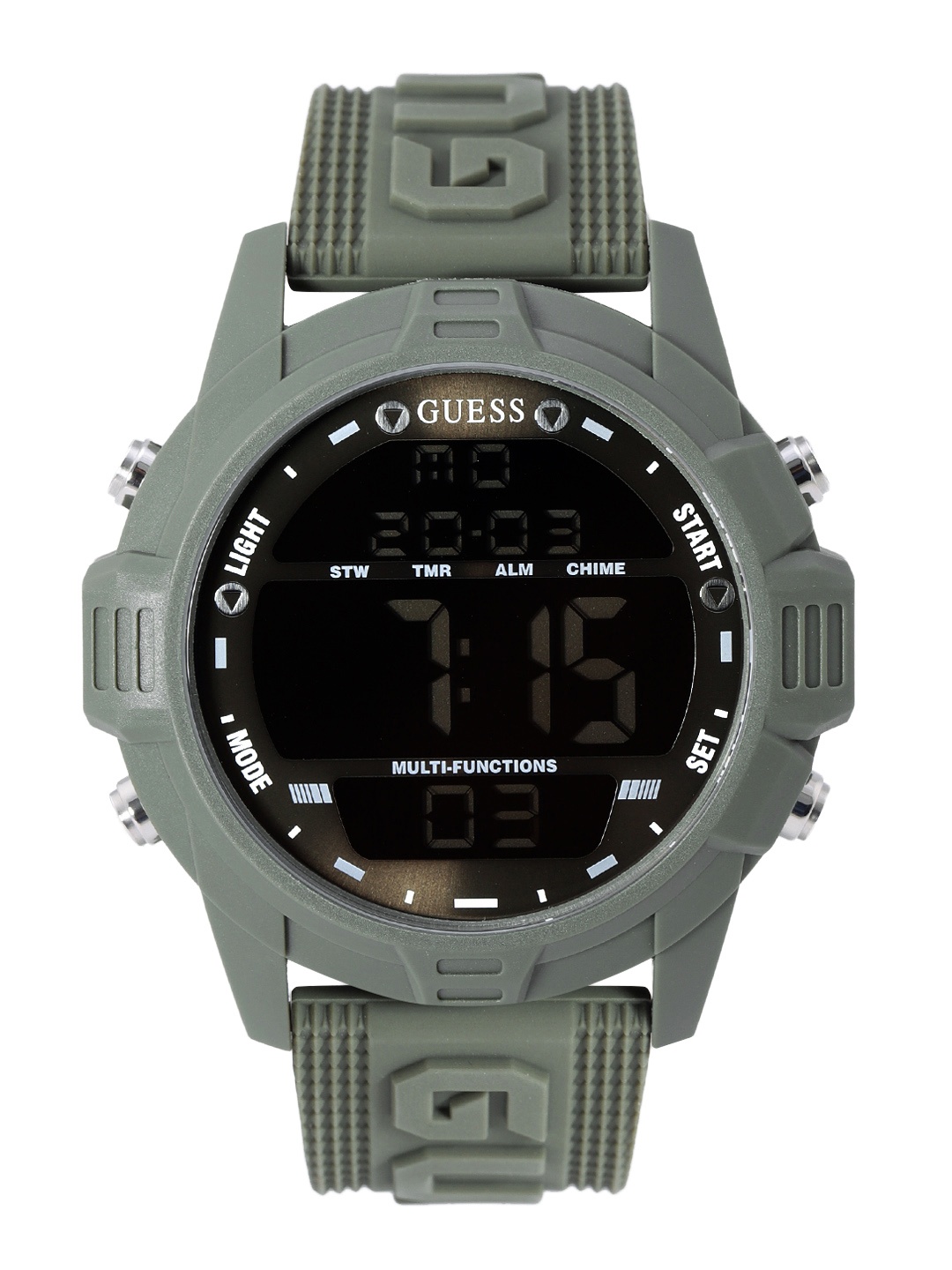 

GUESS Men Olive Green Digital Watch W1299G6