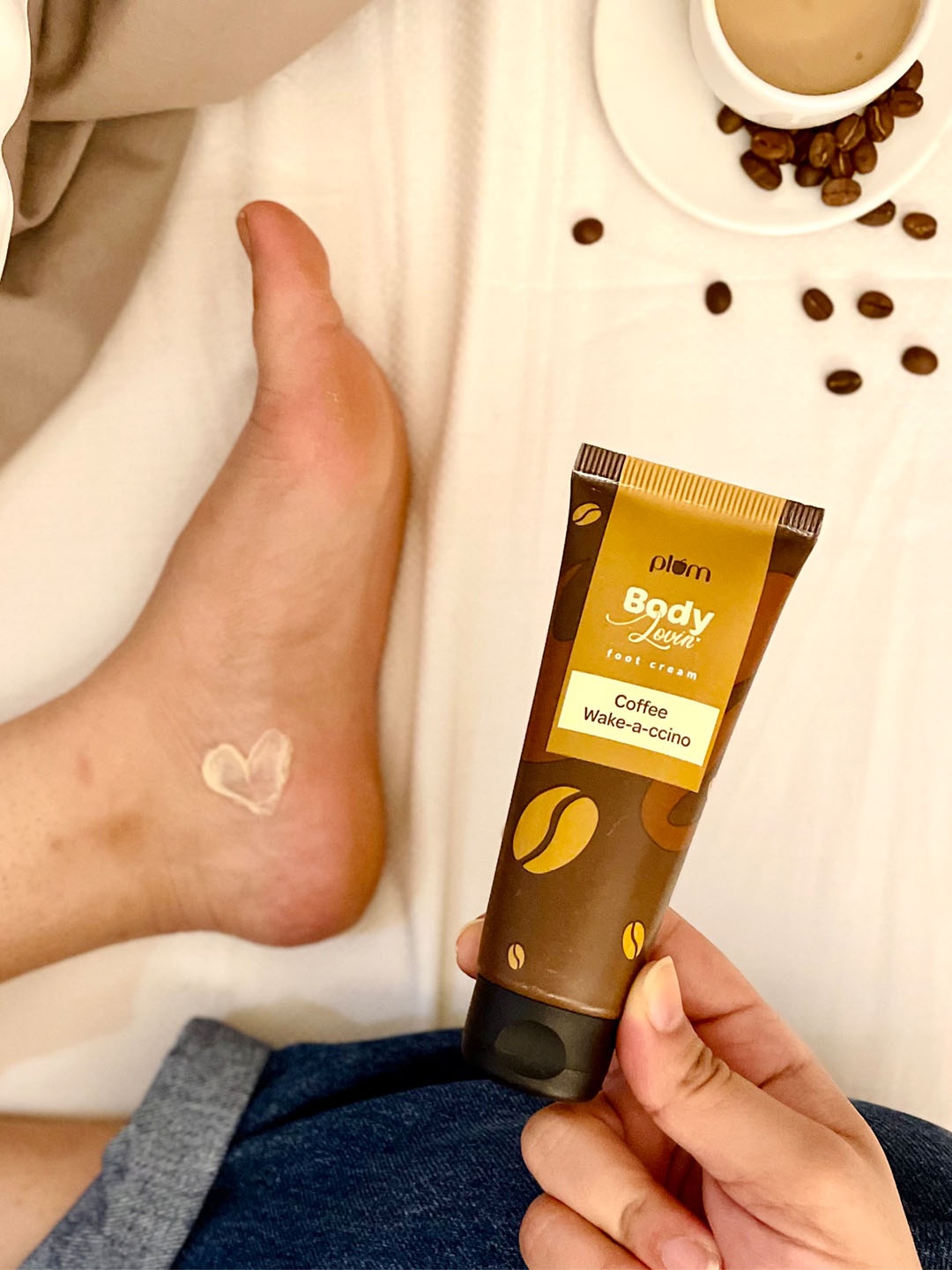 

Plum BodyLovin' Coffee Wake-a-ccino Foot Cream - 75 gm, Brown