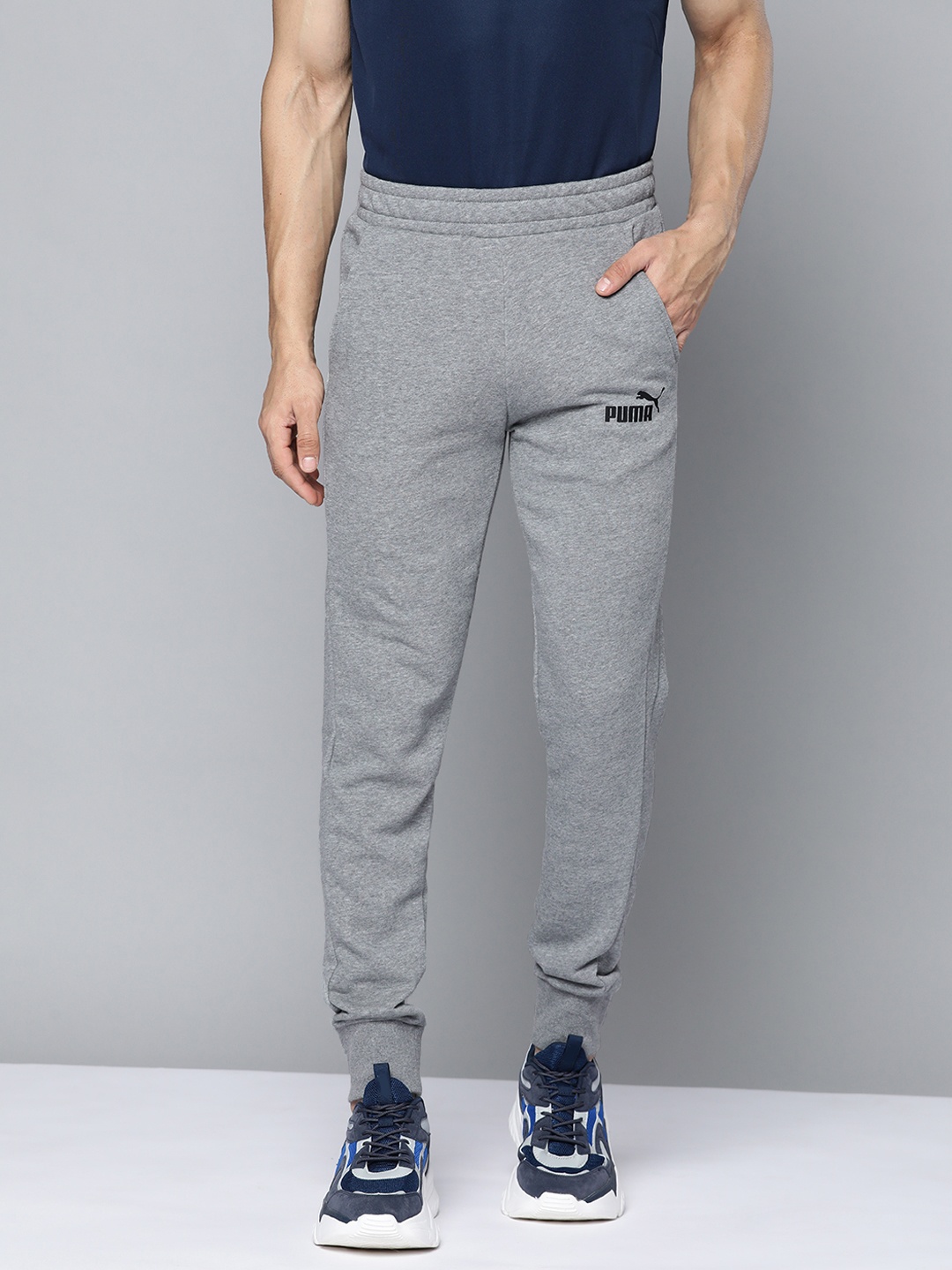 

Puma Men Grey ESS Slim Fit Sustainable Joggers