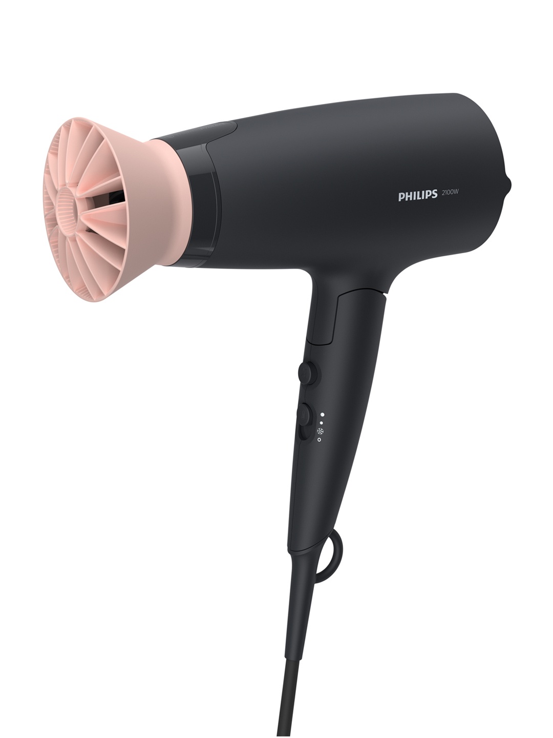 

Philips 2100W Professional Hair Dryer BHD356/10 ThermoProtect with 6 Speed Setting-Black