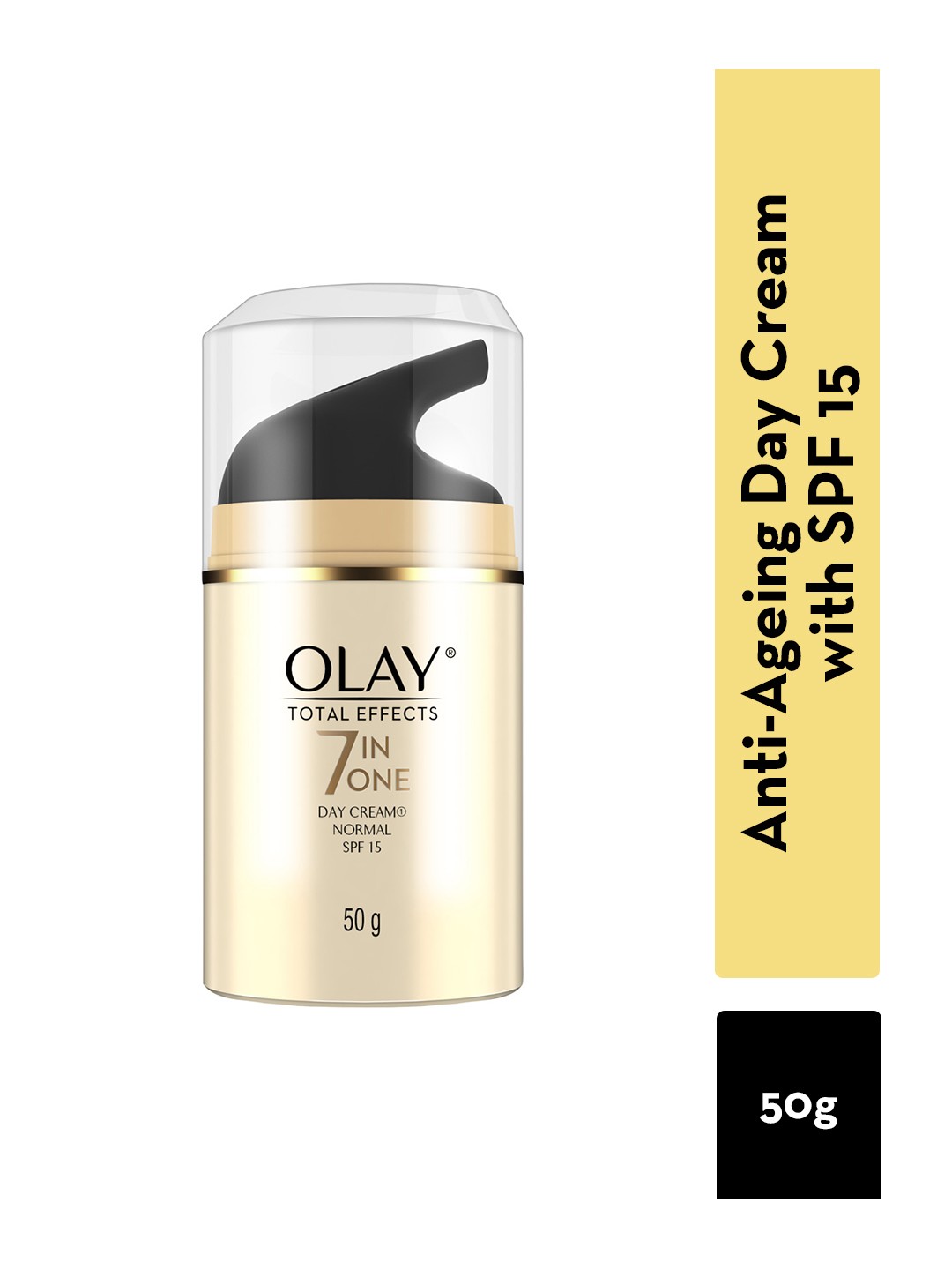 

Olay Total Effects Day Cream with SPF15 - Fights 7 Signs of Ageing - 50g, White