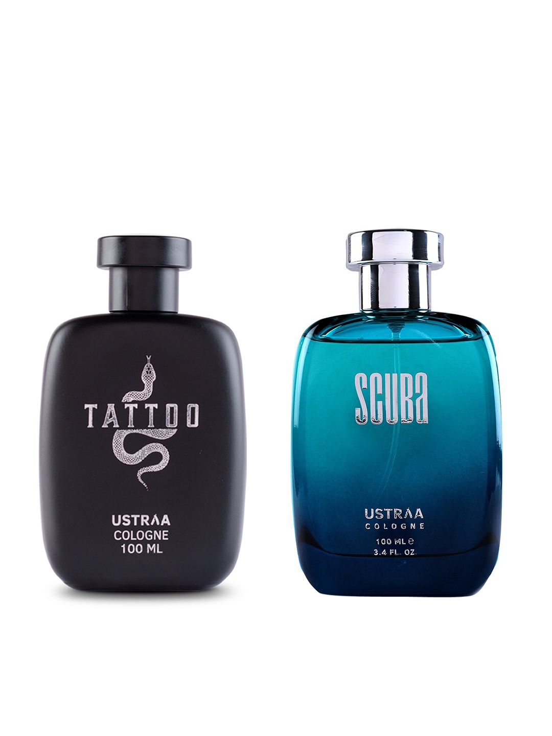 

Ustraa Men Set of 2 Colognes, Blue