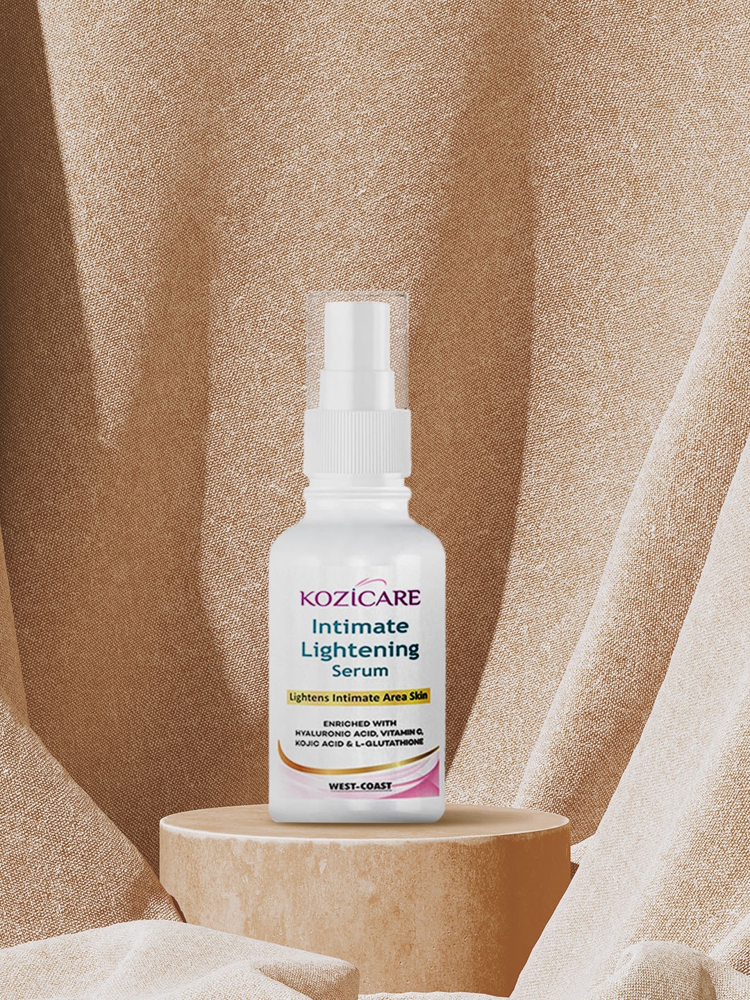 

KOZICARE Unisex Intimate Lightening Serum - 30ml, White