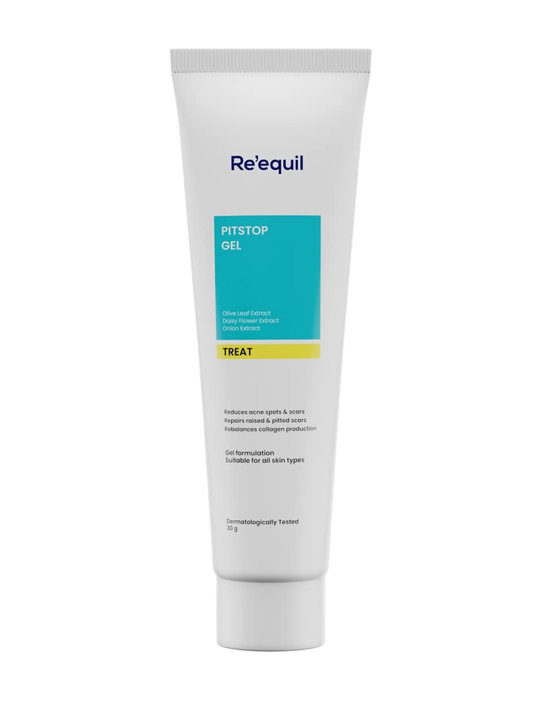 

Reequil Unisex Pitstop Gel For Acne Scars & Pits Removal, Transparent