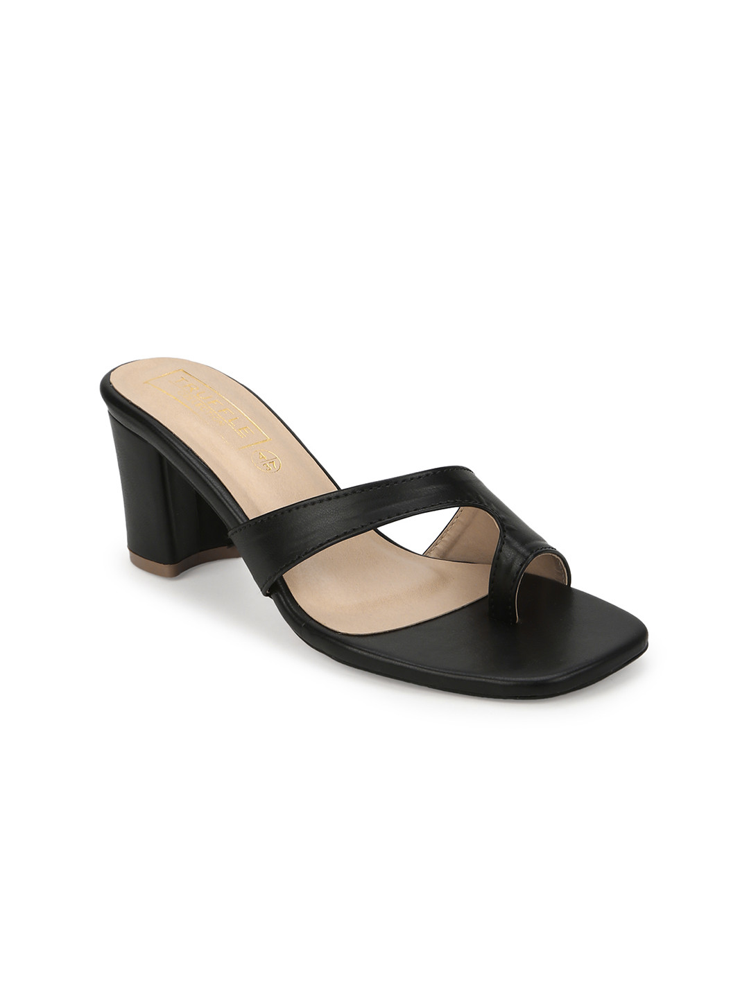 

Truffle Collection Women Black Solid Heels