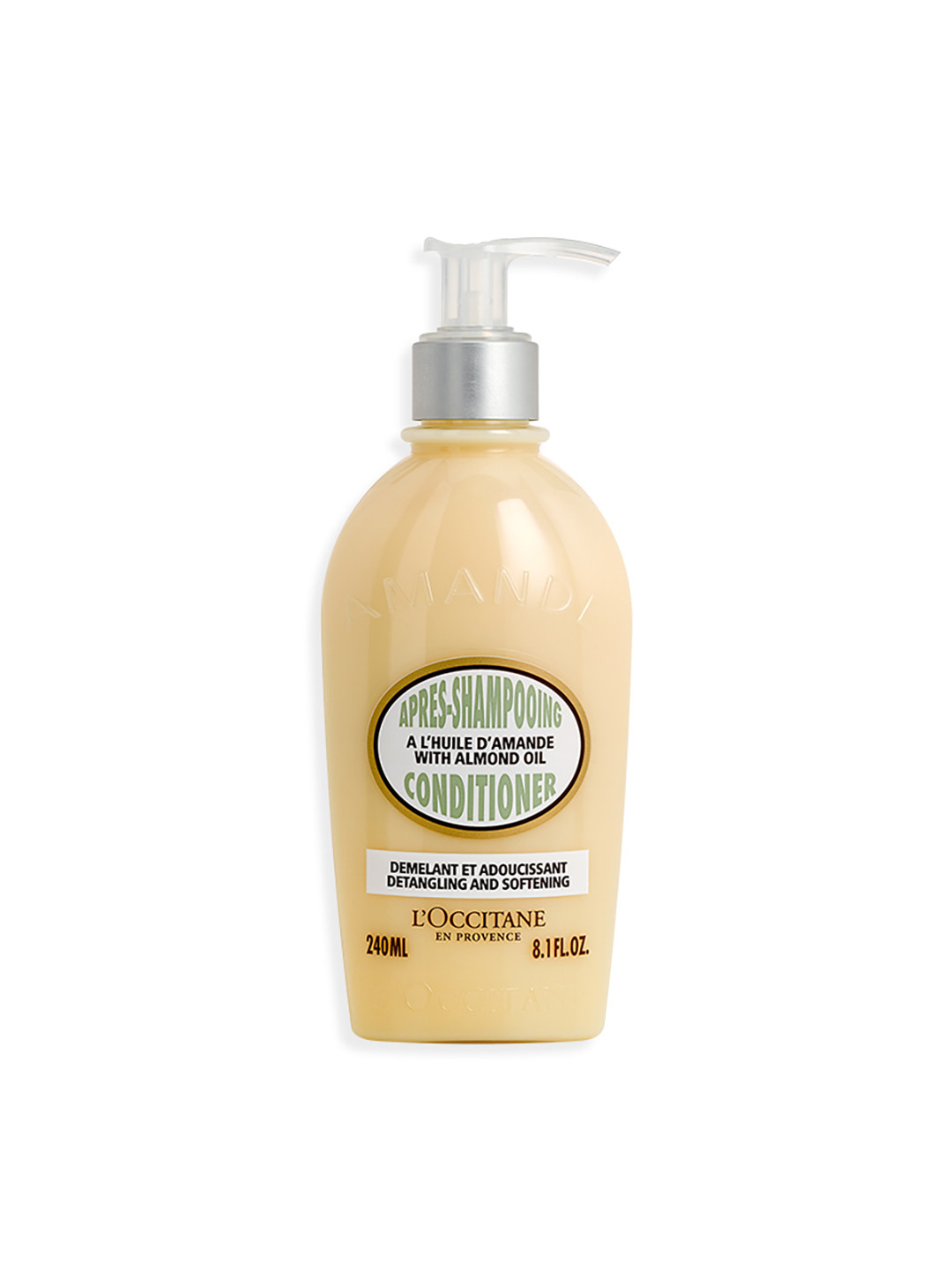 

L'Occitane en Provence Unisex Almond Conditioner 240 ml, Transparent