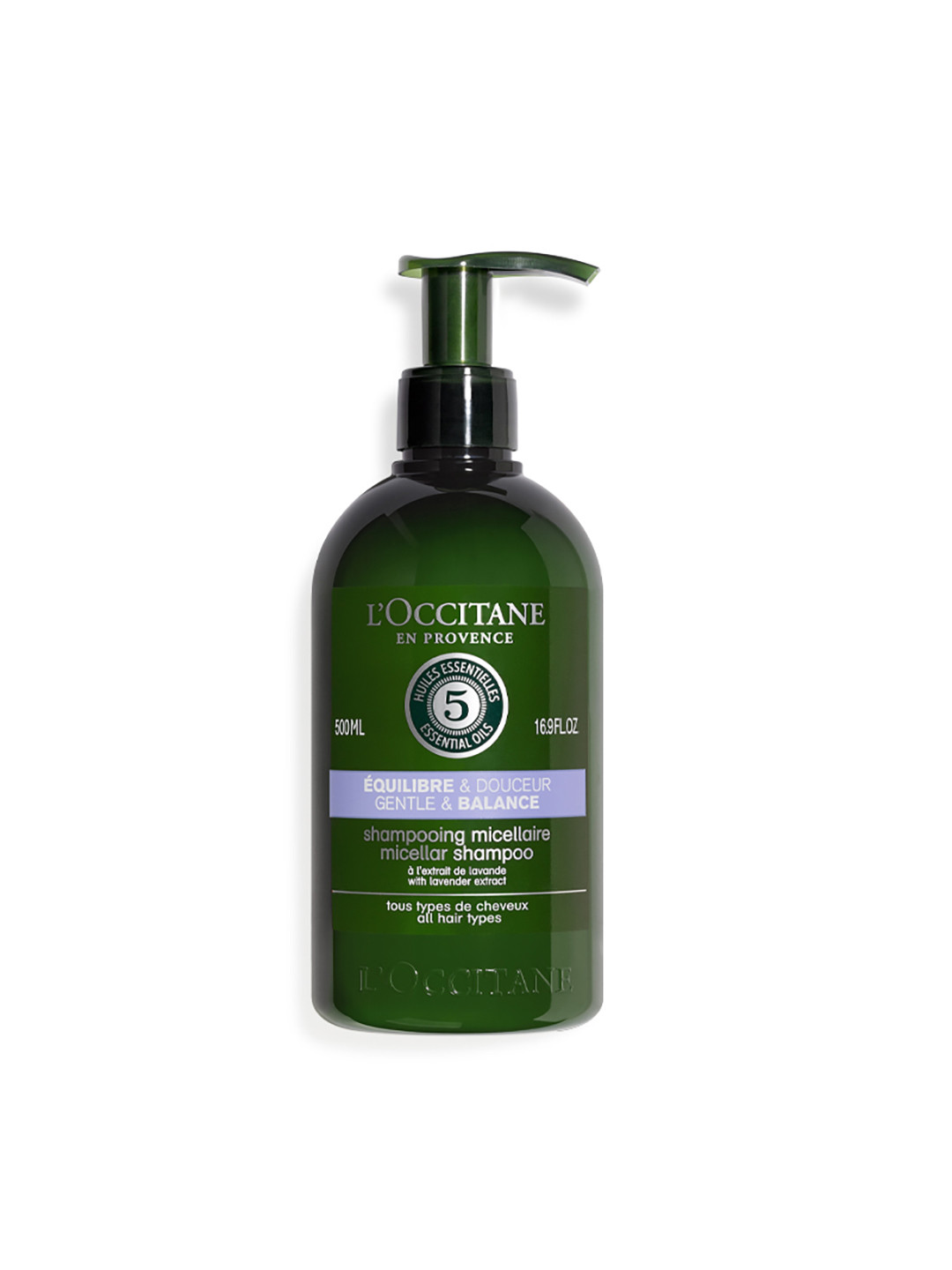 

L'Occitane en Provence Gentle & Balance Micellar Shampoo - 500 ml, Transparent