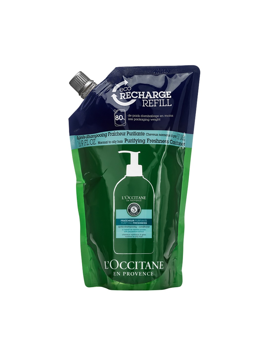 

L'Occitane en Provence Purifying Freshness Conditioner 500ml, Transparent