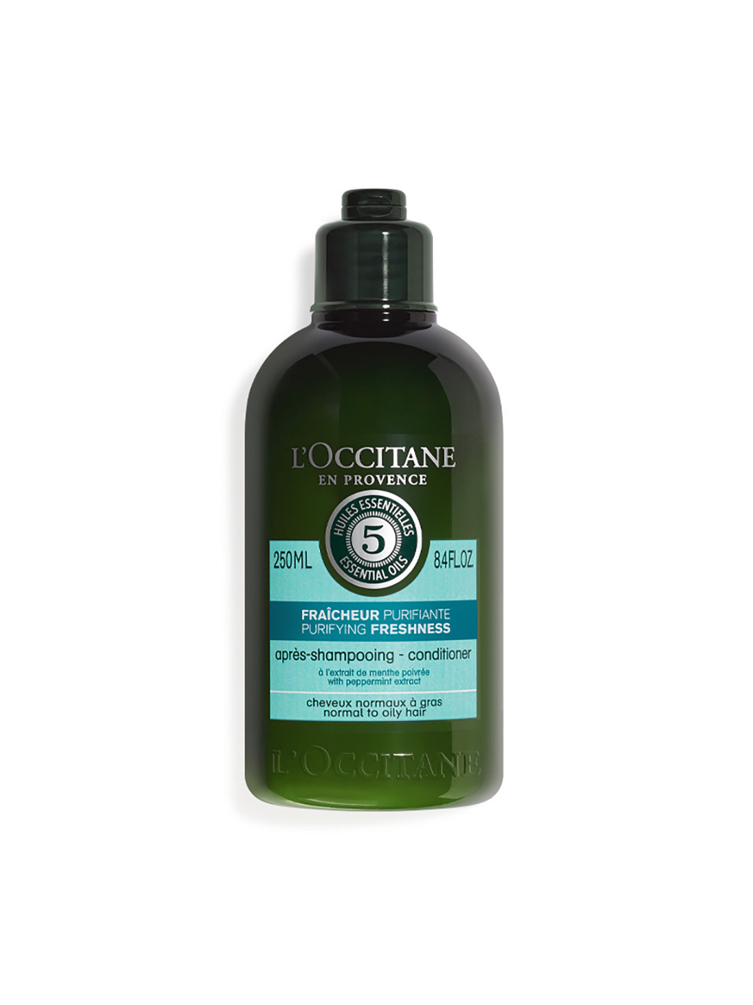 

L'Occitane en Provence Unisex Aromachologie Purifying Freshness Conditioner 250ml, Green