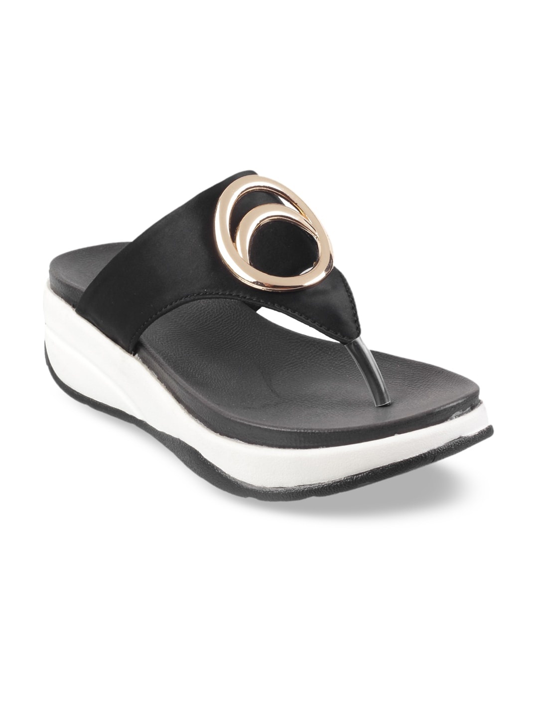 

Catwalk Women Black Solid Sandals