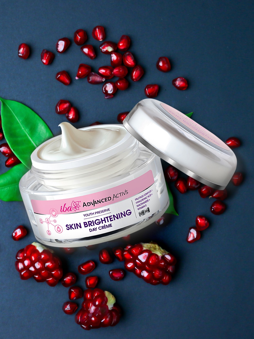 

Iba Advanced Activs Youth Preserve SPF 30+ Skin Brightening Day Cream 50g, White
