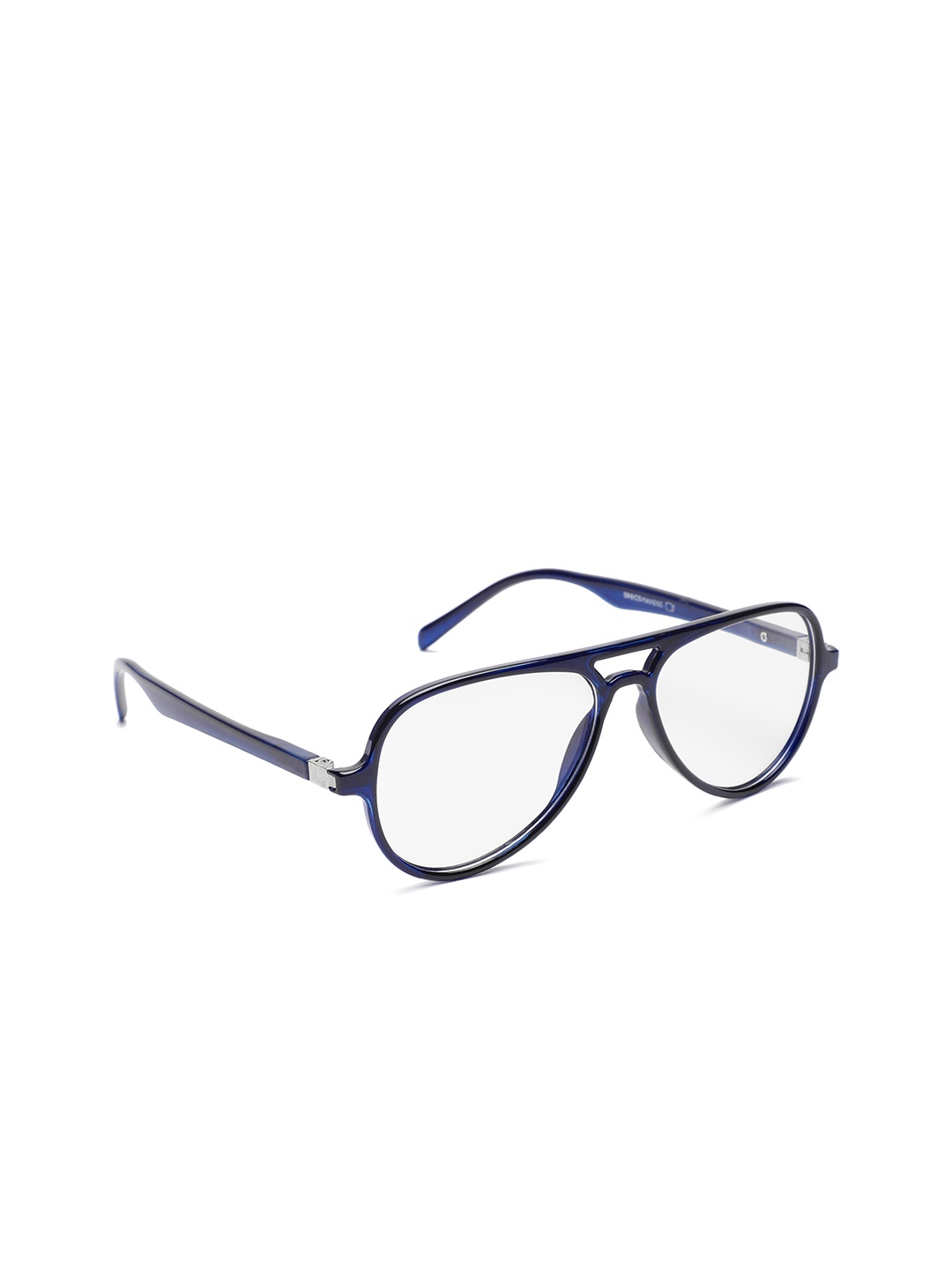 

Specsmakers Unisex Blue Full Rim Aviator Frames SM COC108