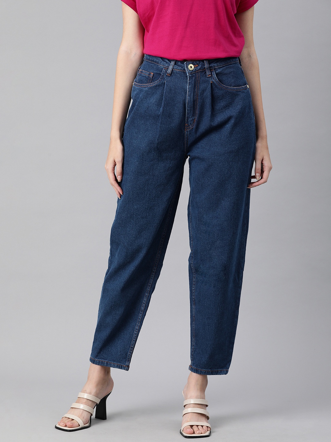 

Chemistry Women Blue Mom Fit Stretchable Jeans