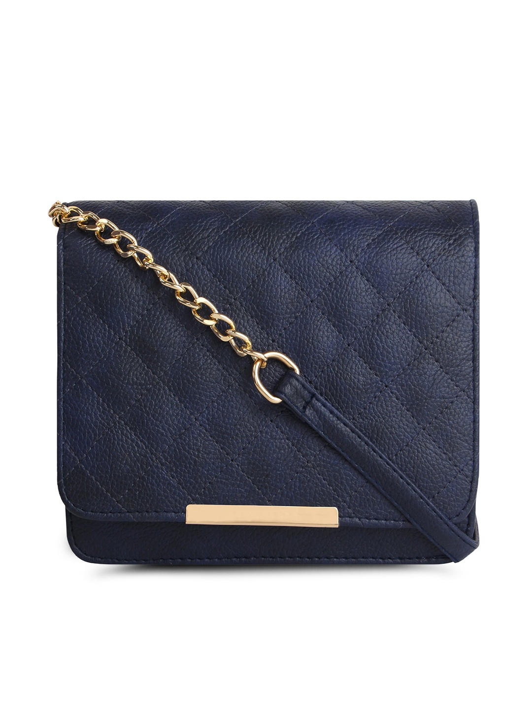 

Vivinkaa Navy Blue Solid Sling Bag