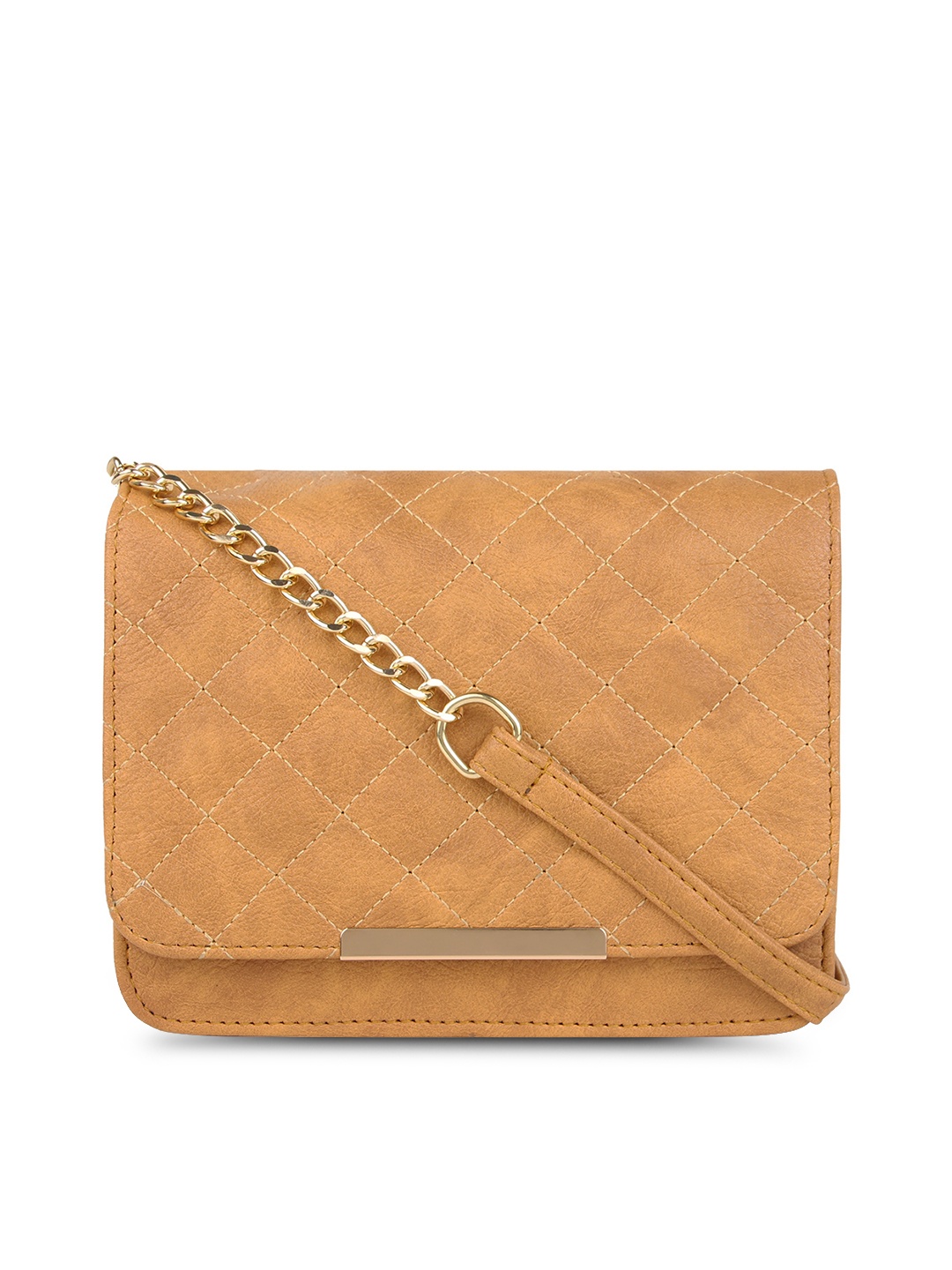 

Vivinkaa Beige Solid Sling Bag