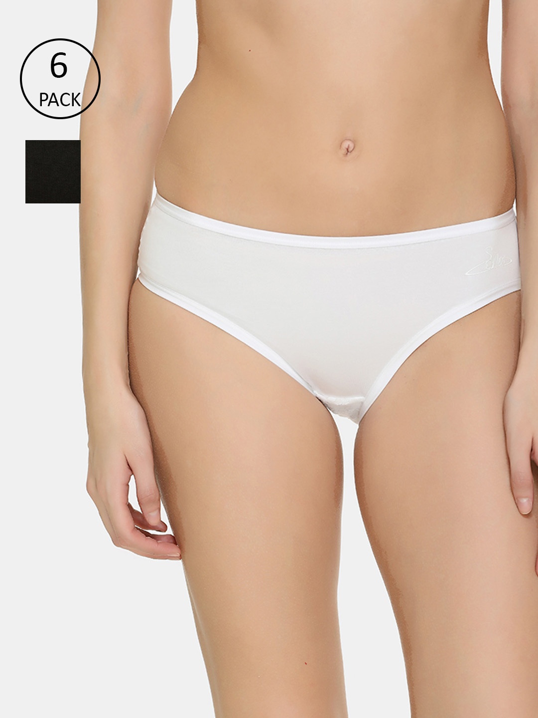 

Skidlers Women Pack of 6 Assorted Bikini Briefs SKD-BRIEF-95-COMBO-6, Multi
