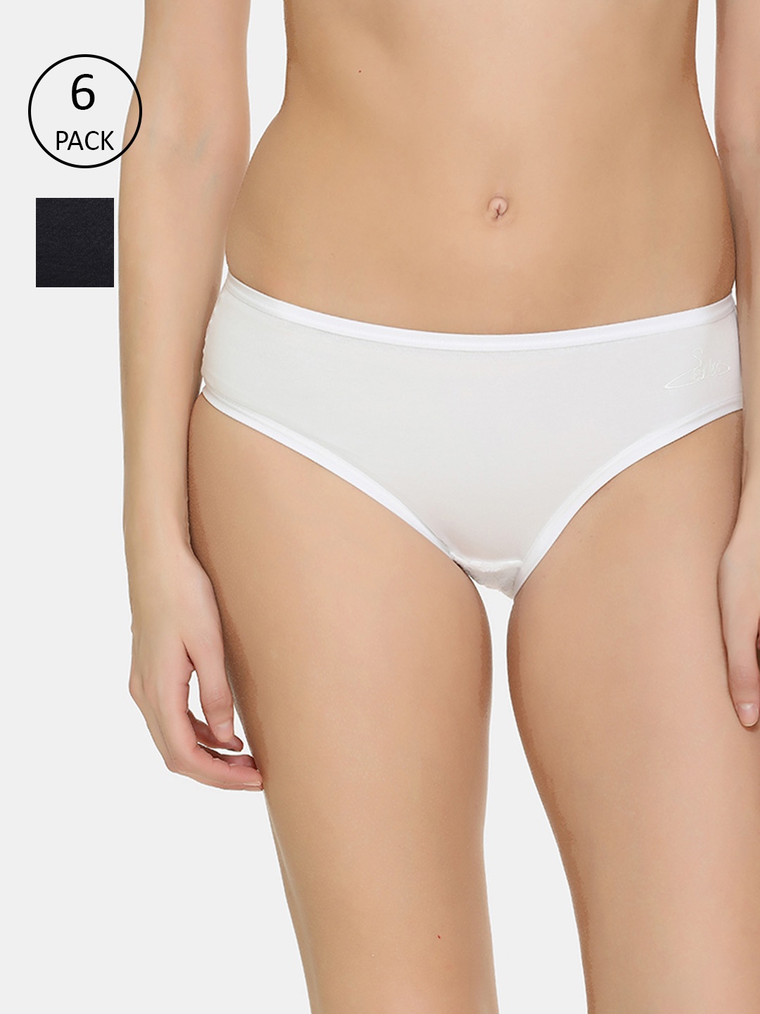 Skidlers Women Pack Of 6 Assorted Bikini Briefs SKD-BRIEF-95-COMBO-6