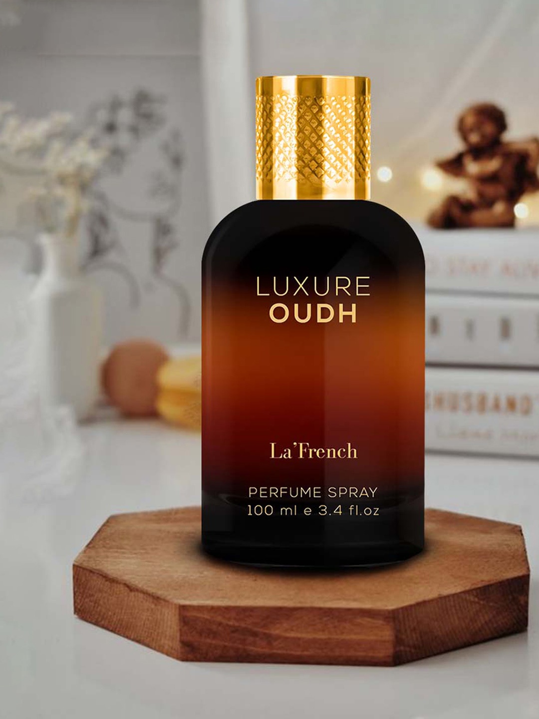 

La French Men Luxure Oudh Perfume Spray 100ml, Black