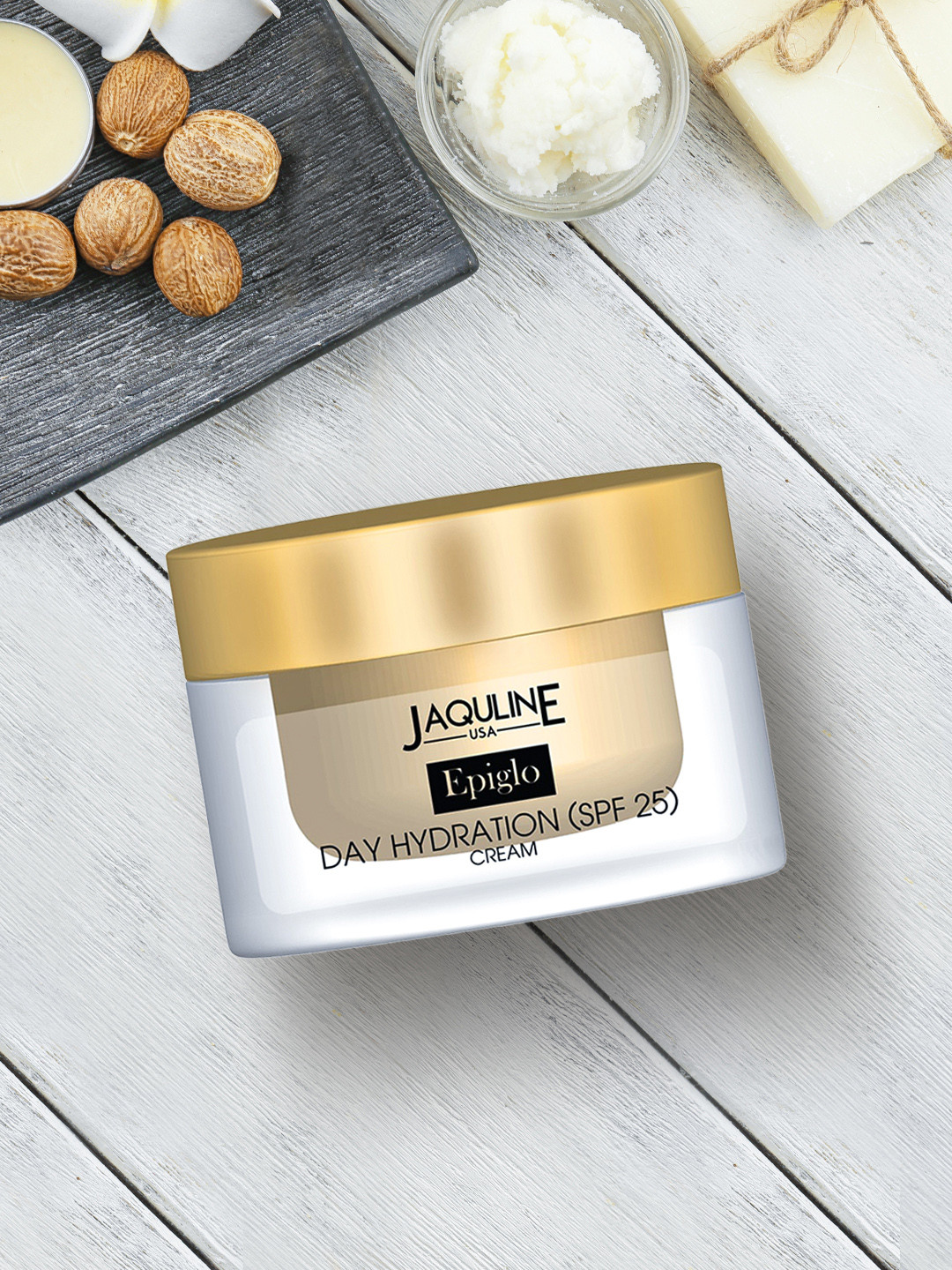 

Epiglo Day Hydration Moisturising Cream (SPF 25) - 50g, White