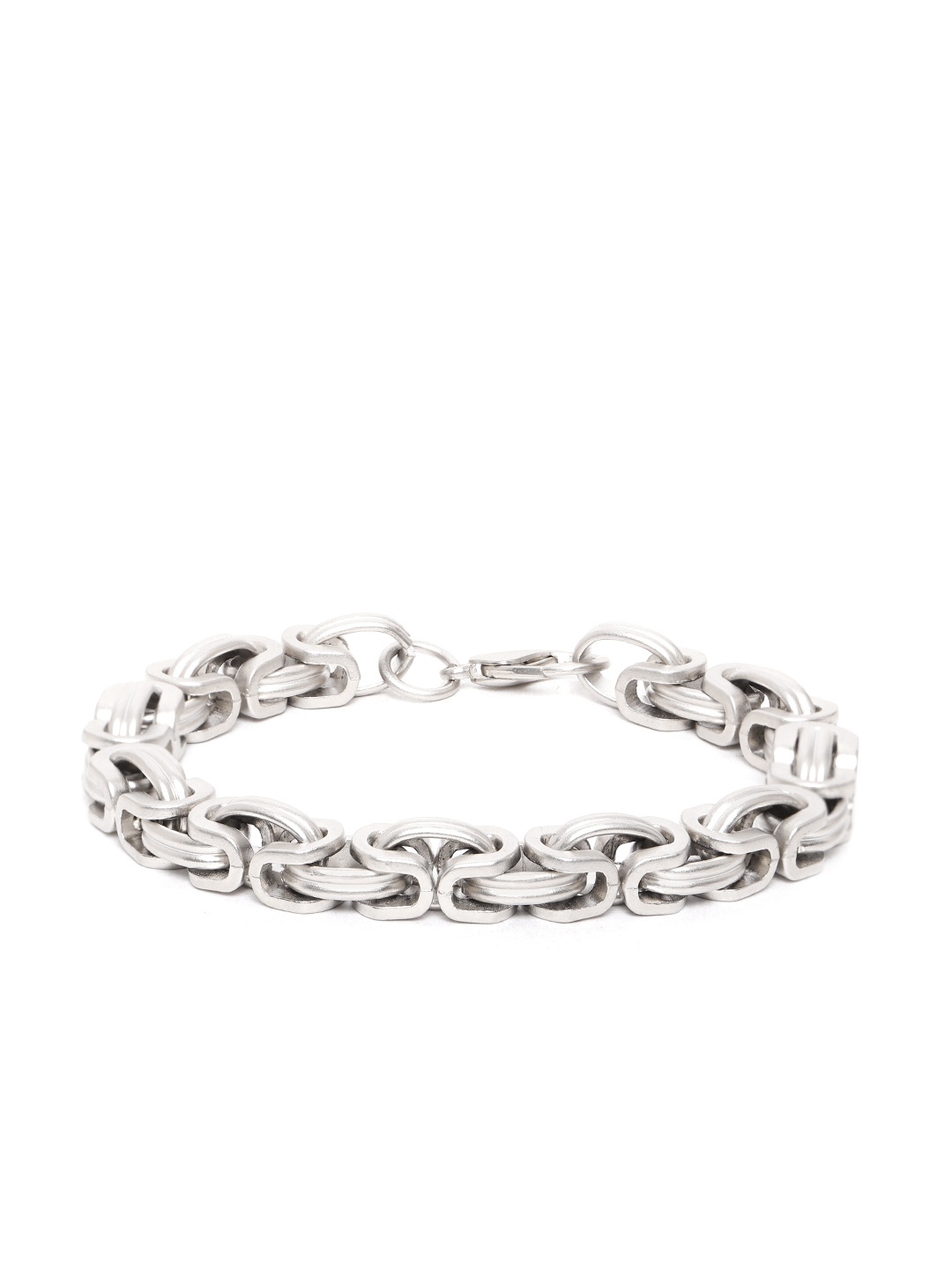

Blueberry Men Silver-Plated Link Bracelet