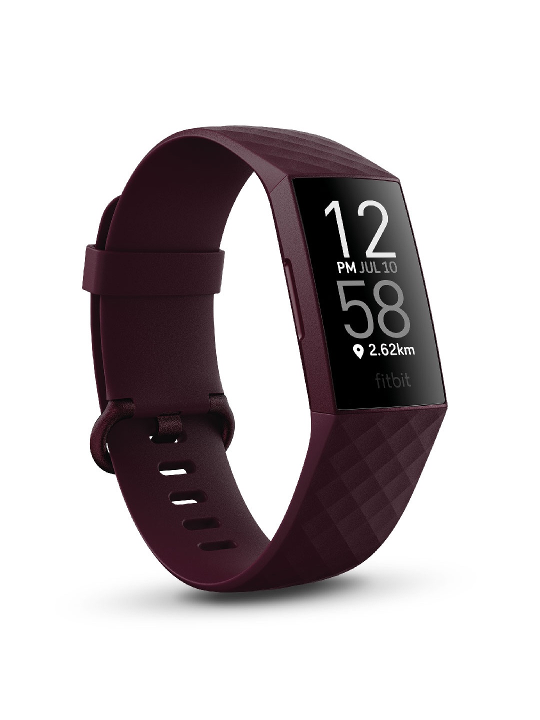 

Fitbit Unisex Pink Charge 4 Smart Watch FB417BYBY, Rose