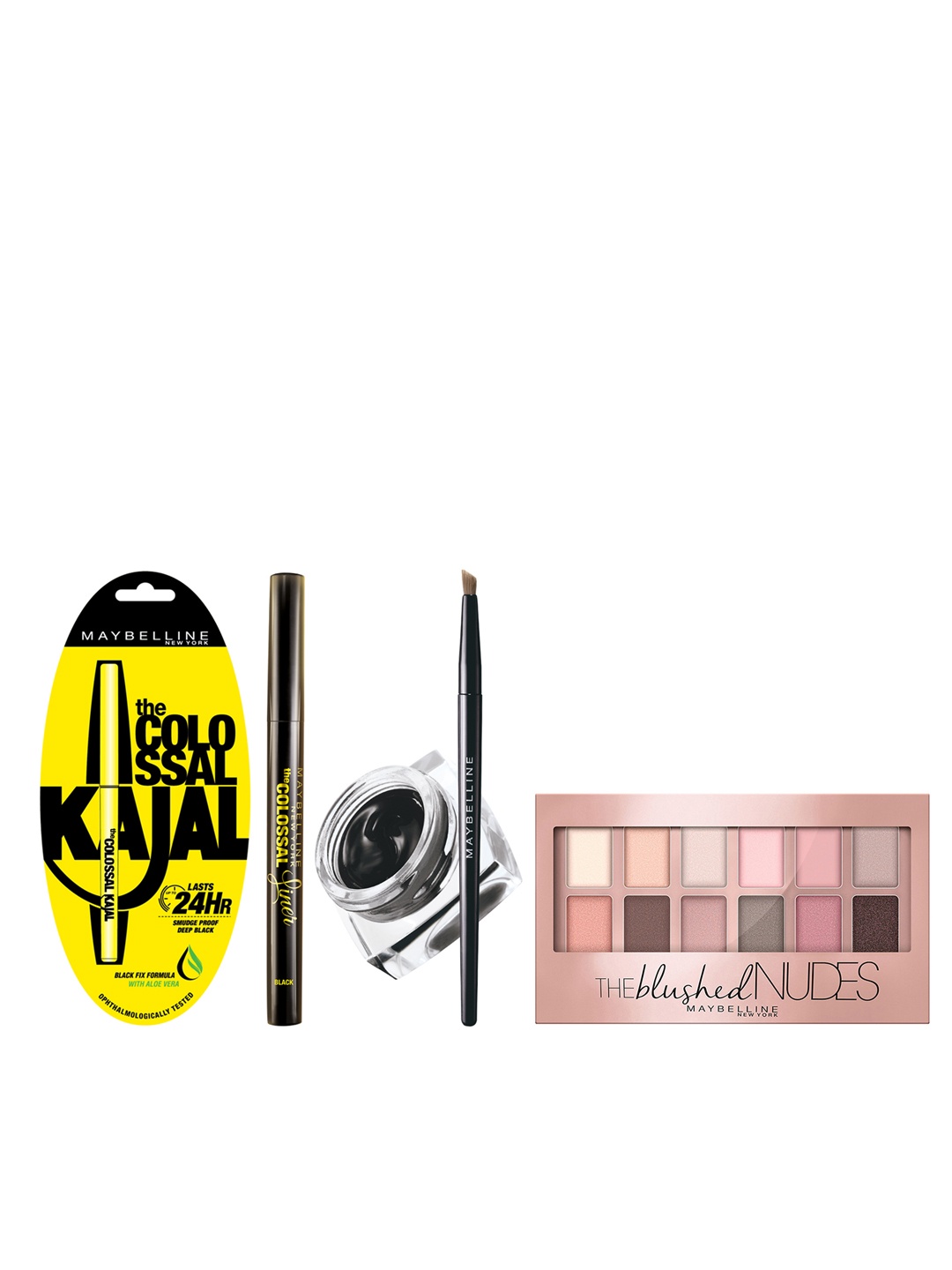 

Maybelline New York Set of Eyeshadow Palette With Kajal & Eye-Liner - Blush 9g, Multi