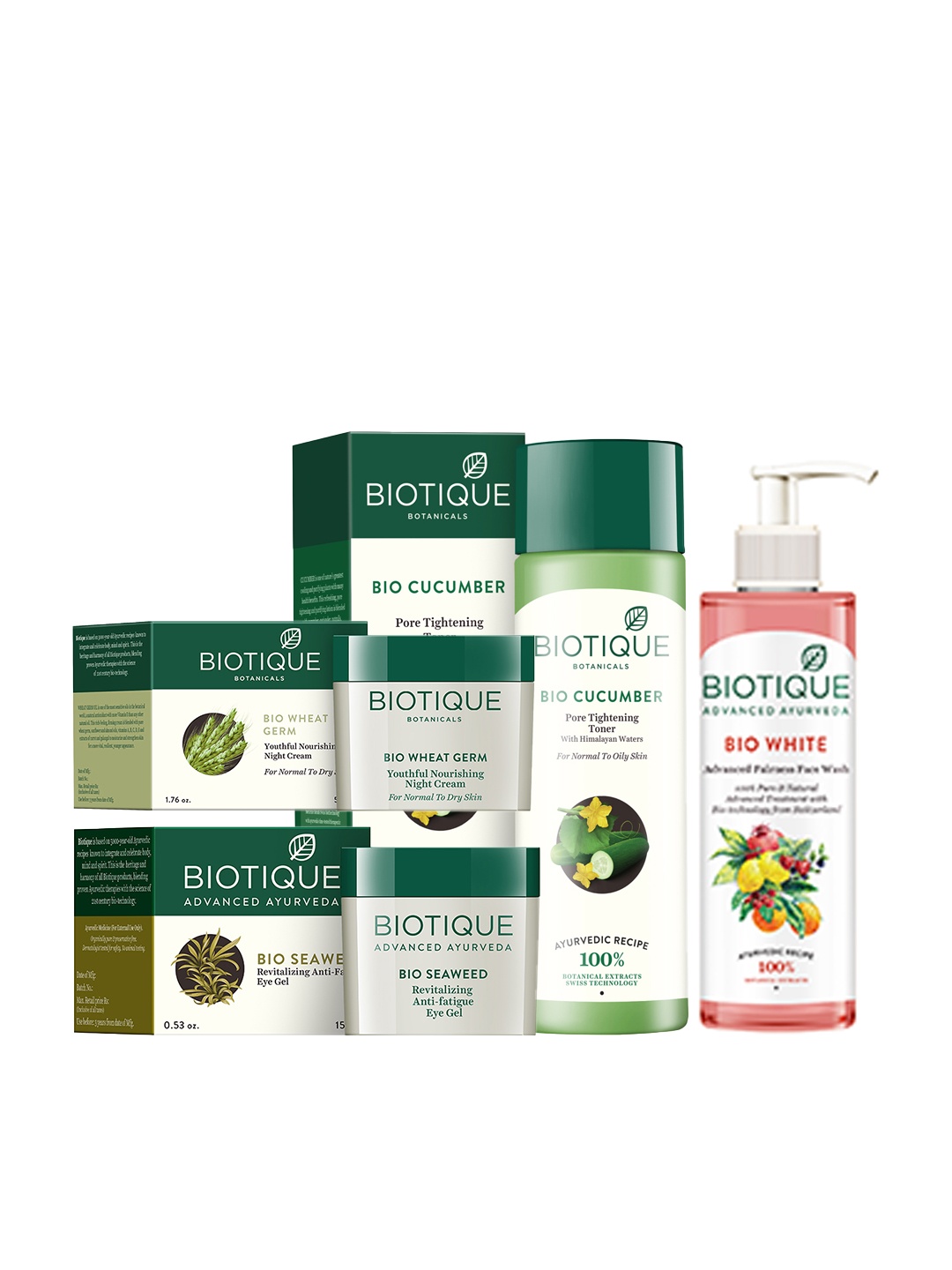 

Biotique Unisex Sustainable Skin Care Gift Set, Green