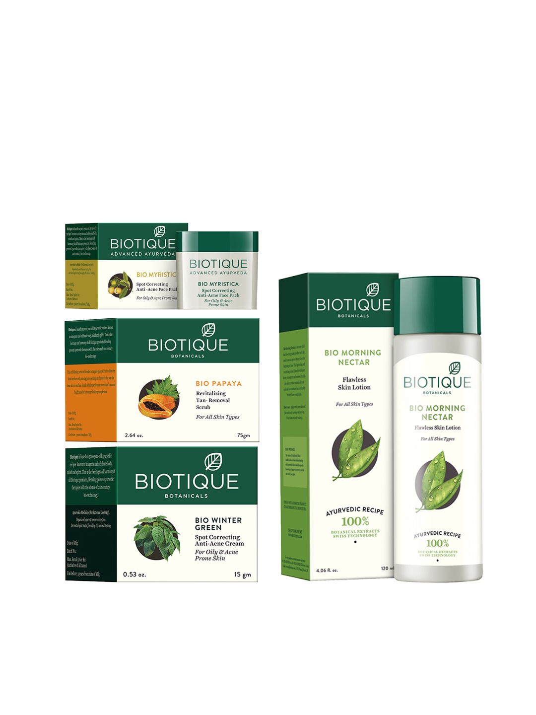 

Biotique Unisex Sustainable Skin Care Gift Set, White