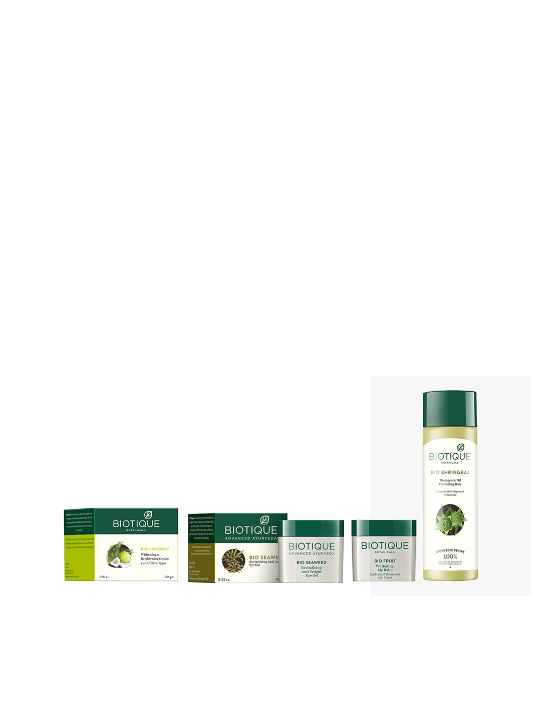 

Biotique Unisex Sustainable Skin & Hair Care Gift Set, White