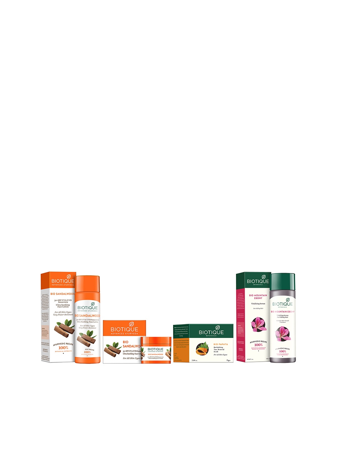 

Biotique Unisex Sustainable Skin & Hair Care Gift Set, White
