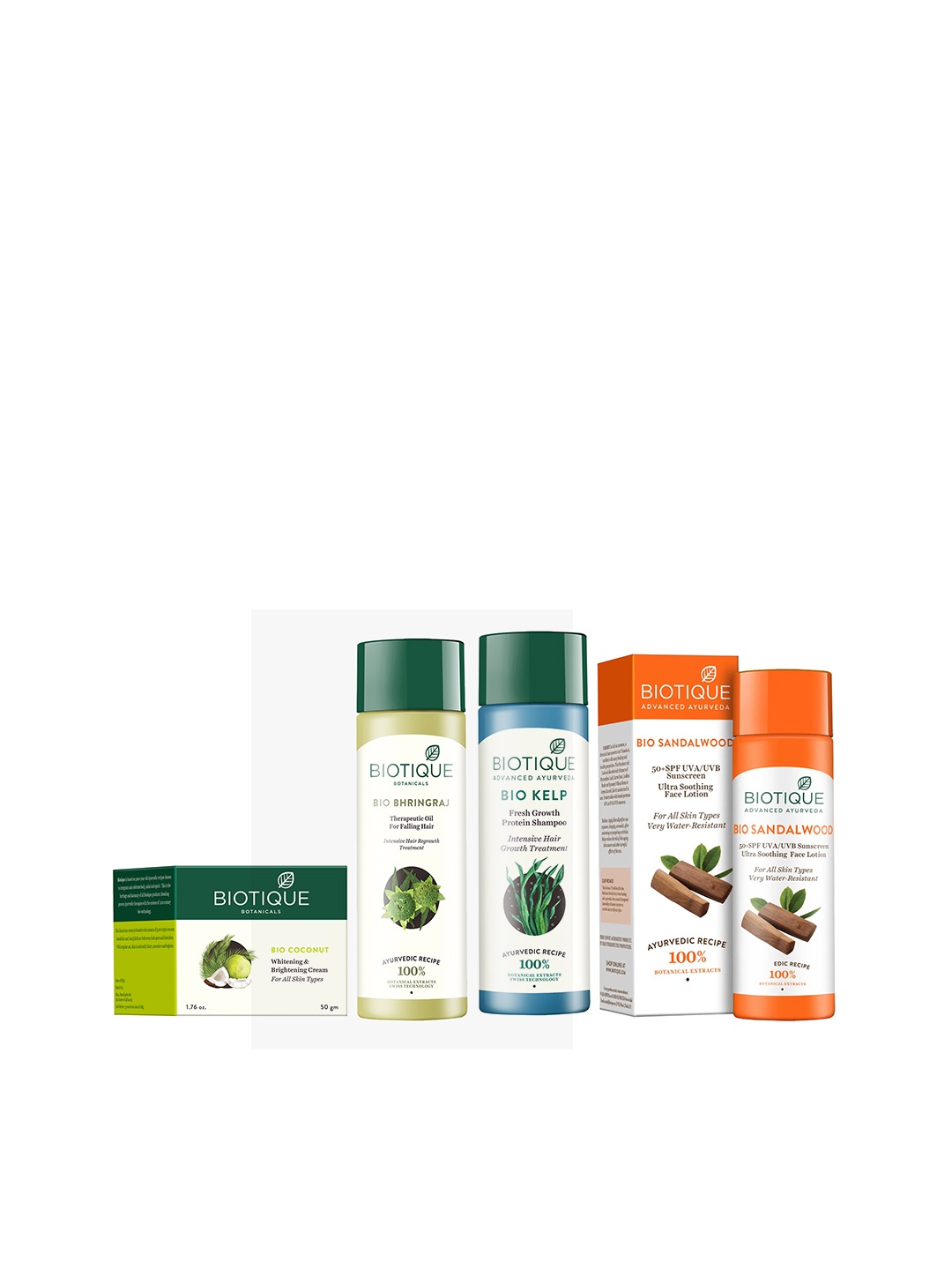

Biotique Unisex Sustainable Skin & Hair Care Gift Set, White