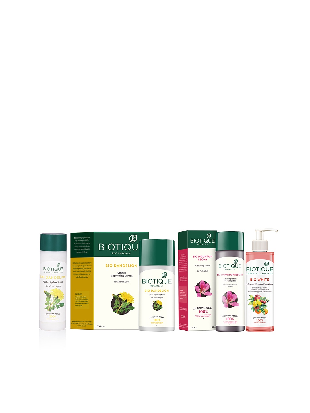 

Biotique Unisex Sustainable Skin & Hair Care Gift Set, White