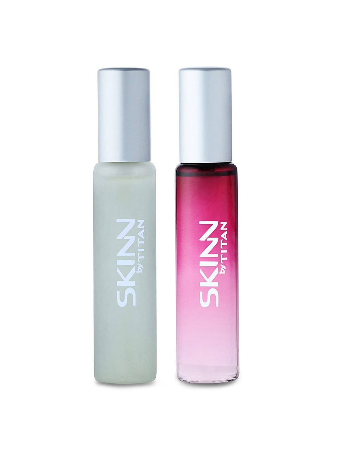 

SKINN by Titan Set of Men Raw Eau De Parfum & Women Celeste Eau De Parfum, Off white